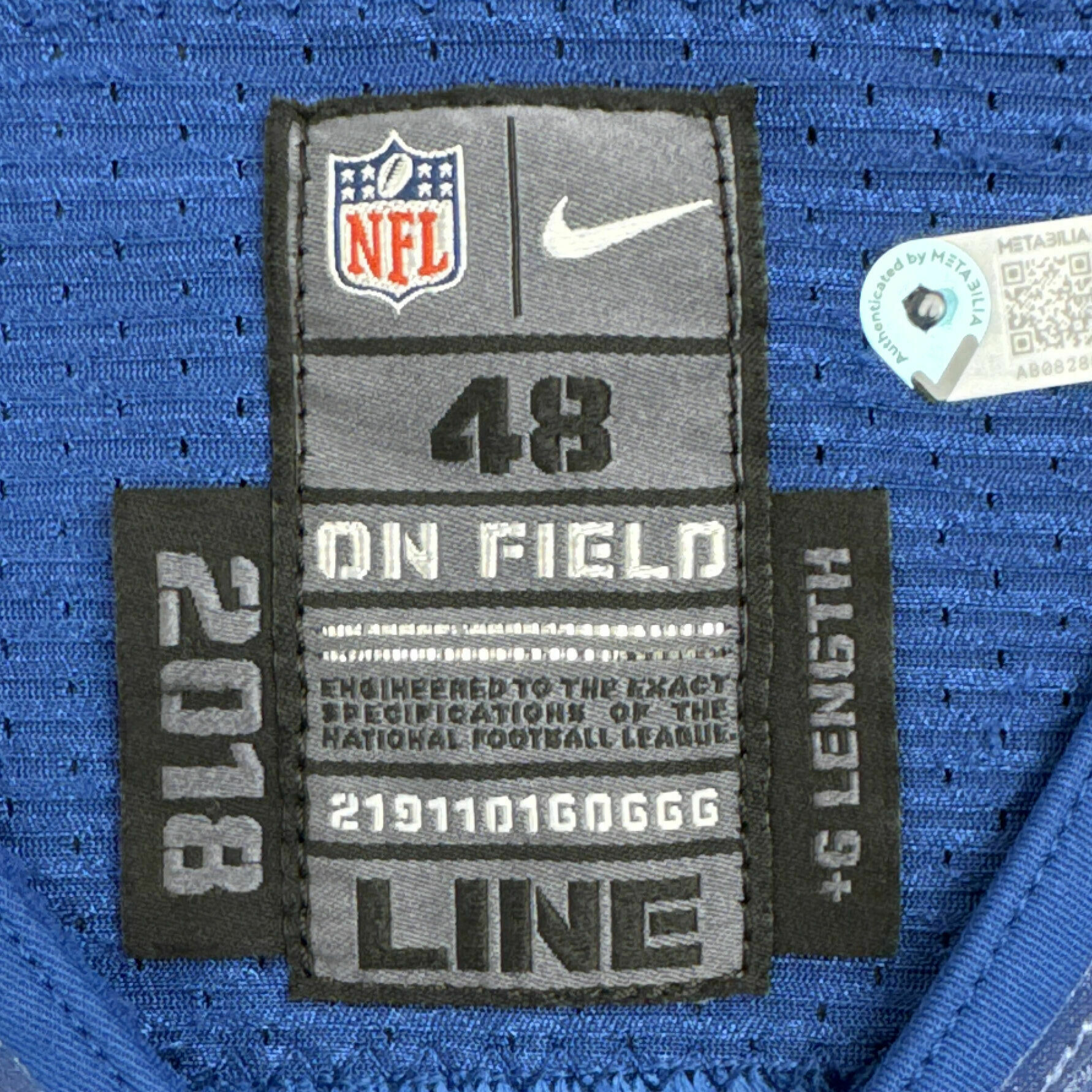 #73 Haeg Game-Worn Jersey