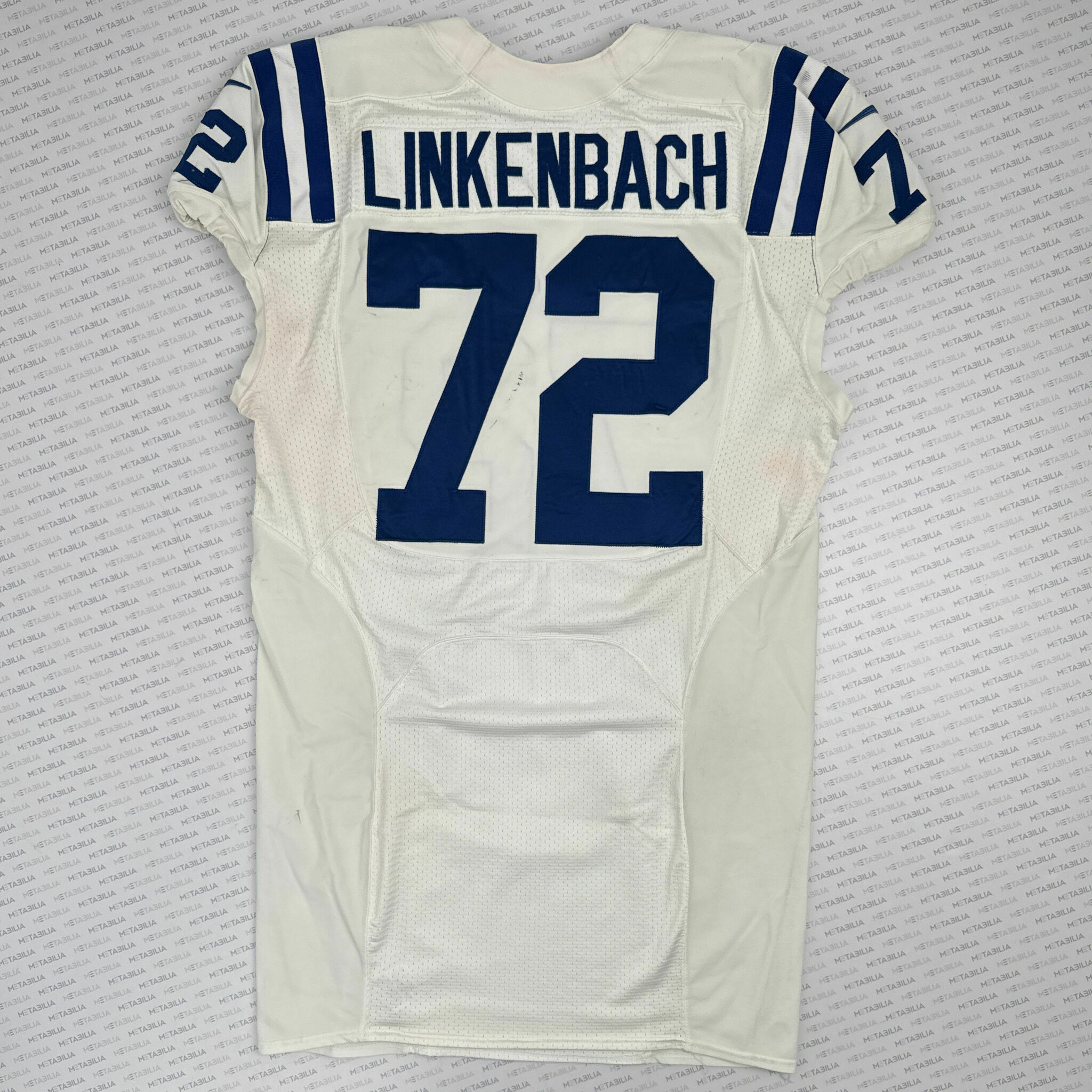 #72 Linkenbach Game-Worn Jersey