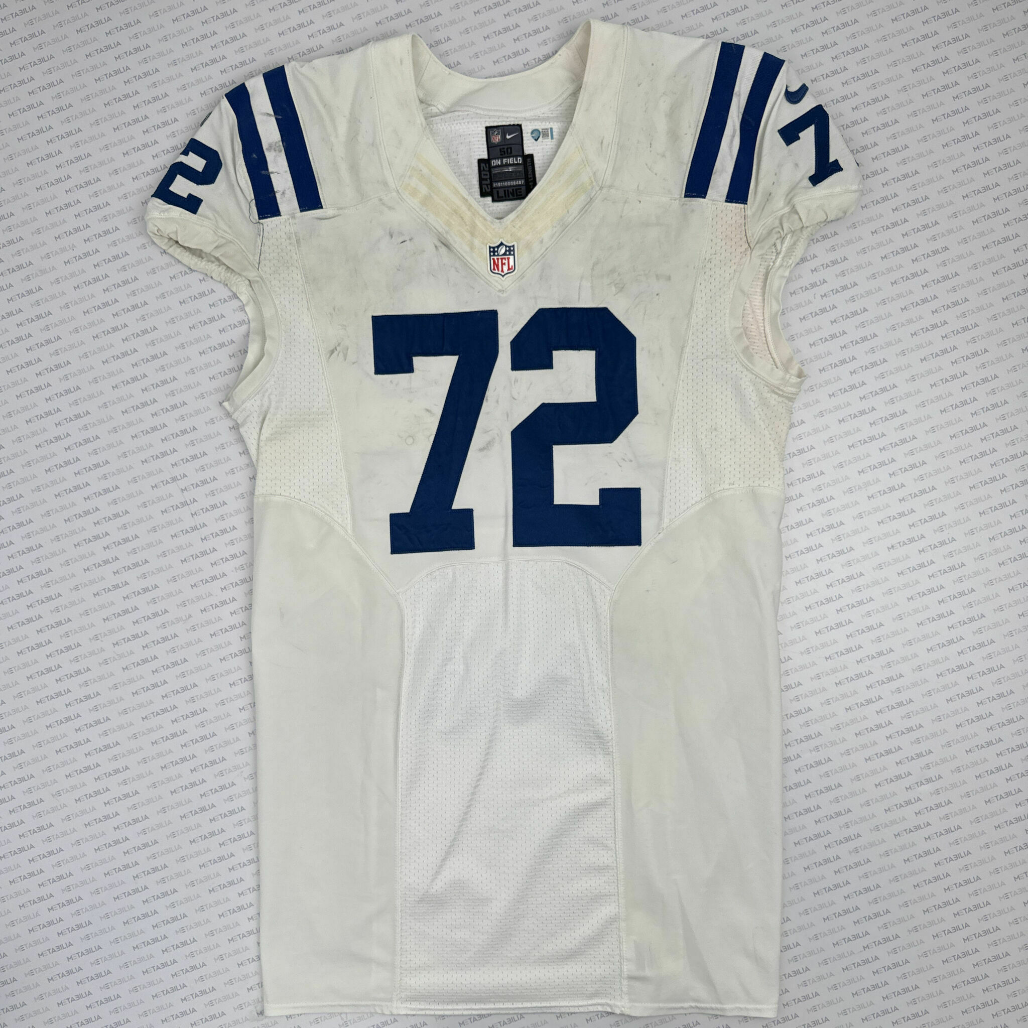 #72 Linkenbach Game-Worn Jersey