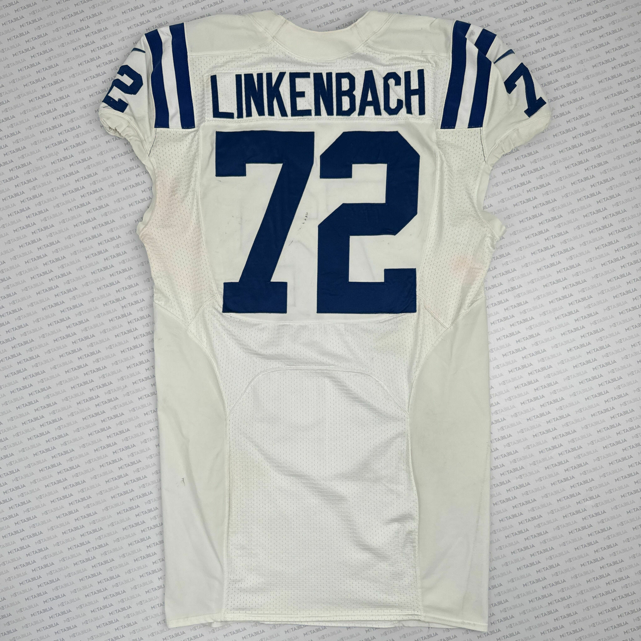 #72 Linkenbach Game-Worn Jersey