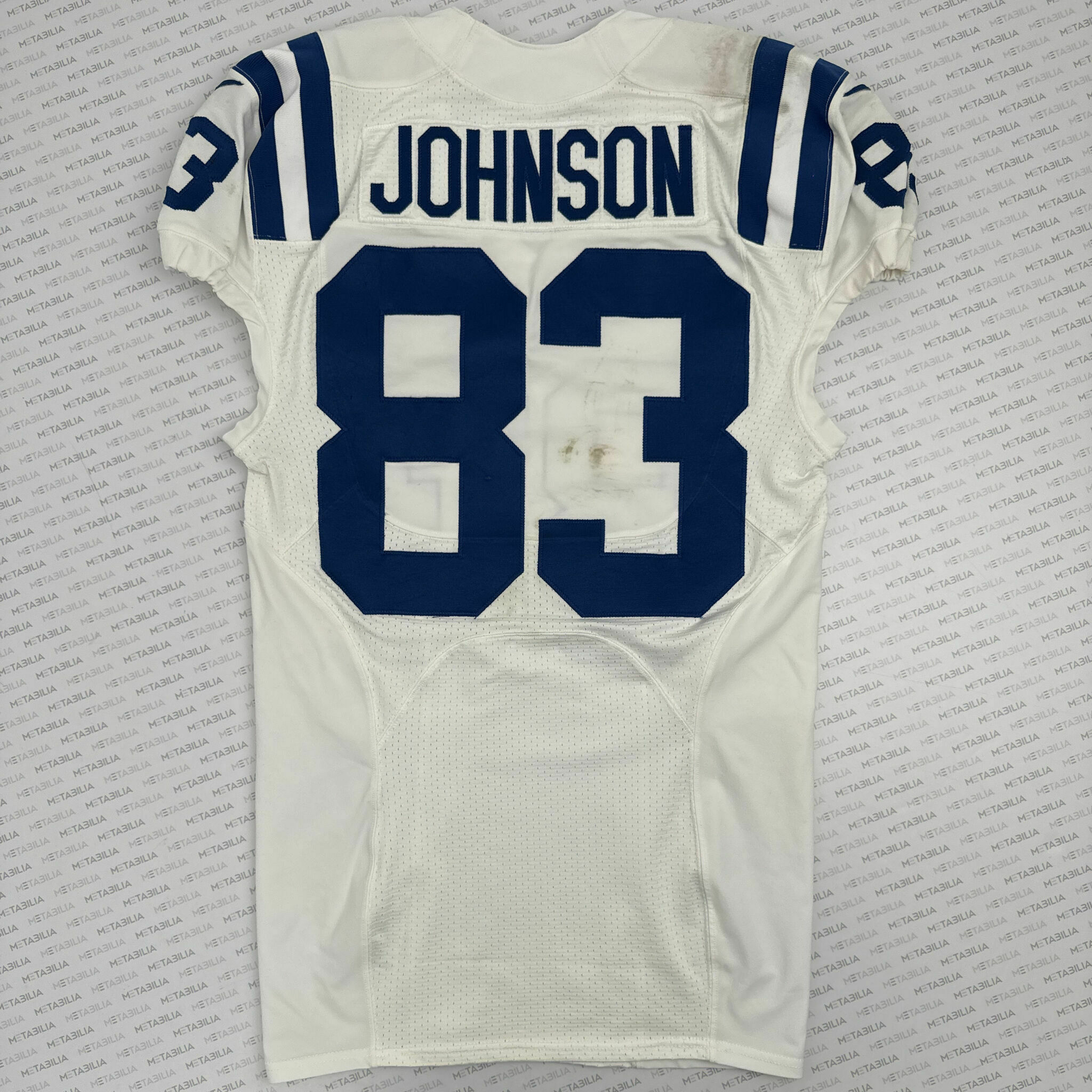 #83 Johnson Game-Worn Jersey