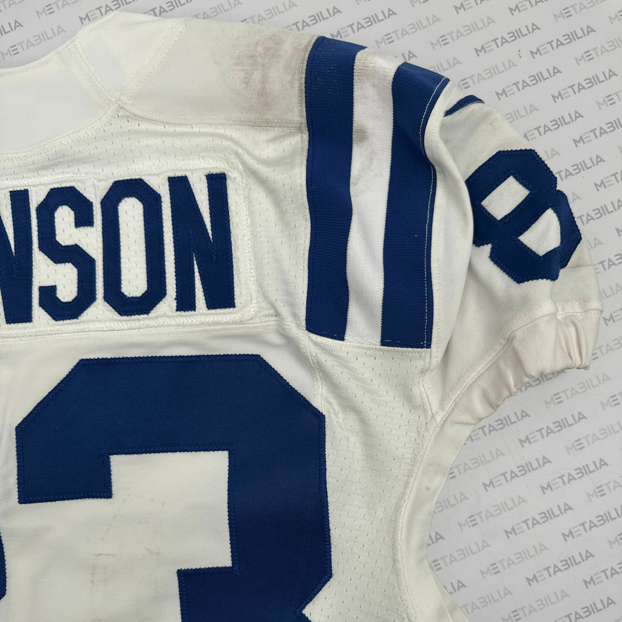 #83 Johnson Game-Worn Jersey