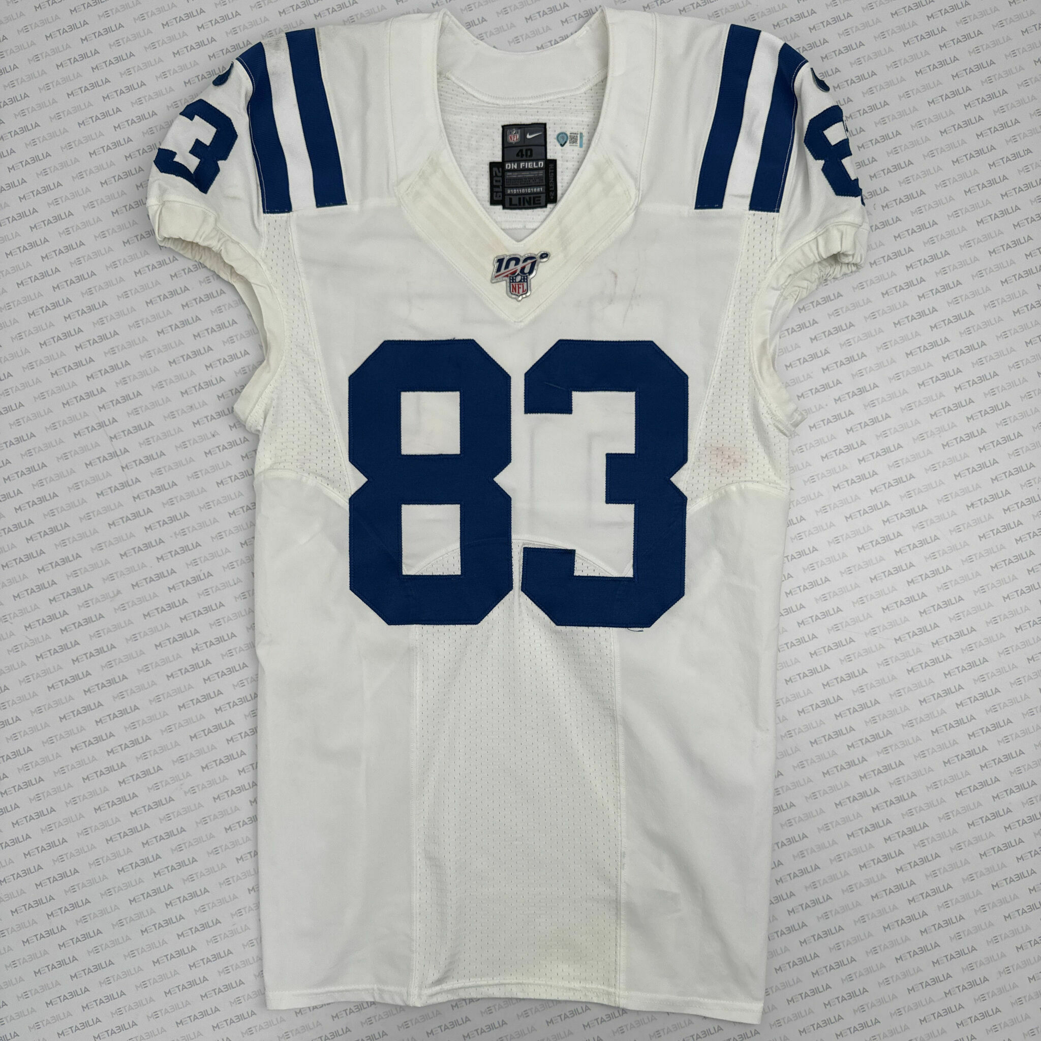 #83 Johnson Game-Worn Jersey