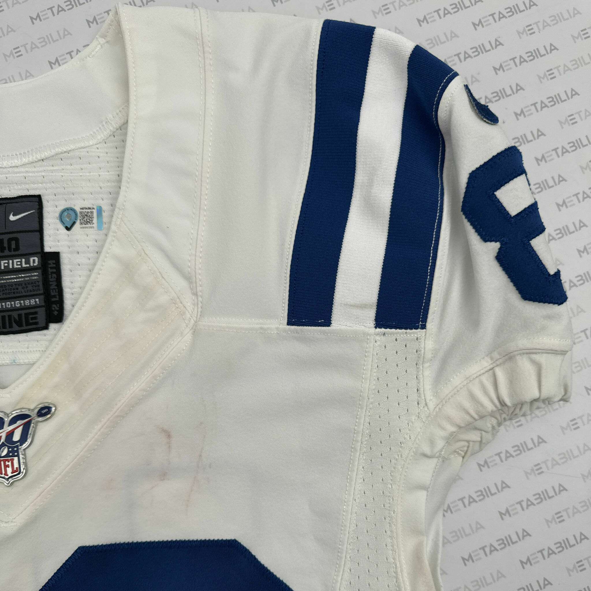 #83 Johnson Game-Worn Jersey