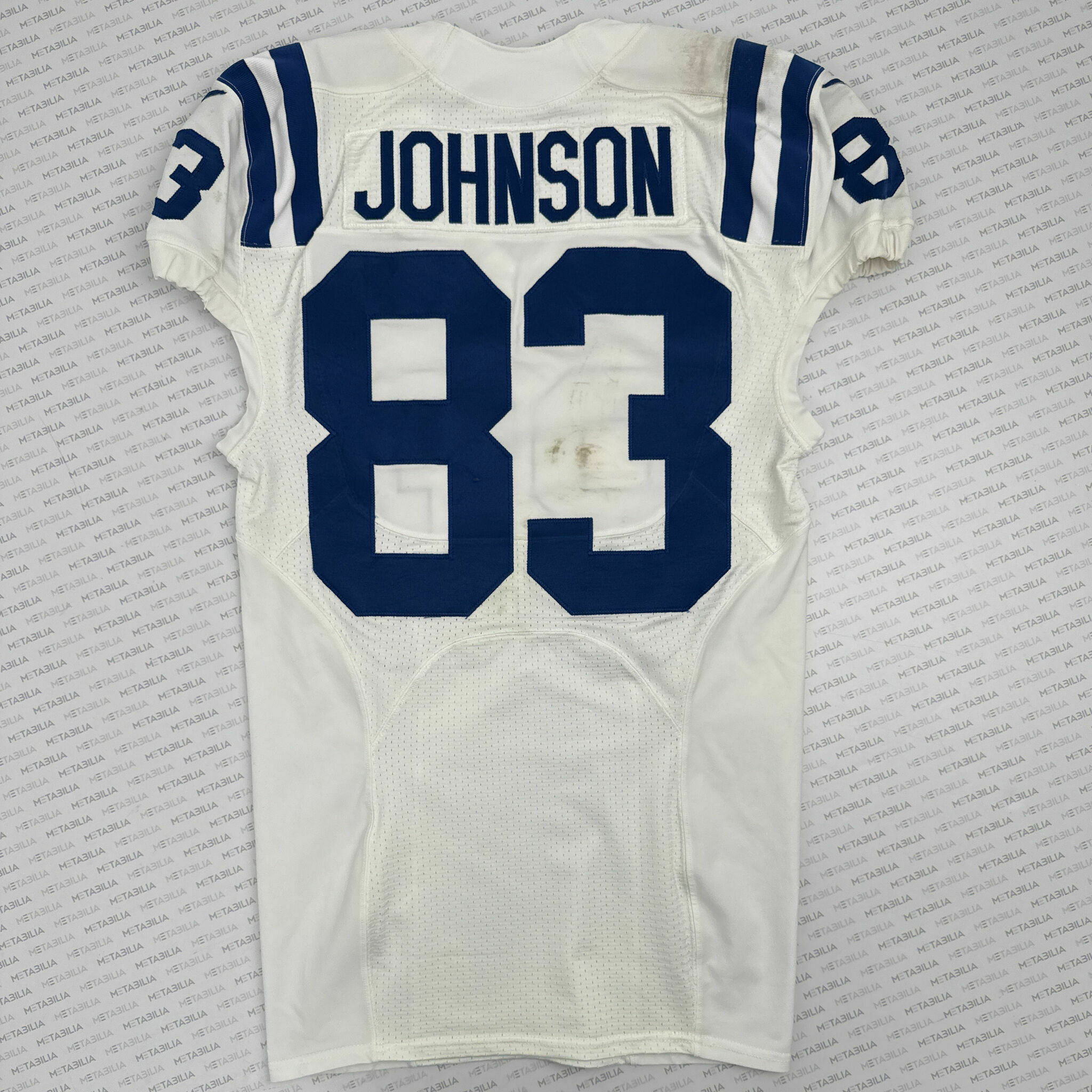 #83 Johnson Game-Worn Jersey