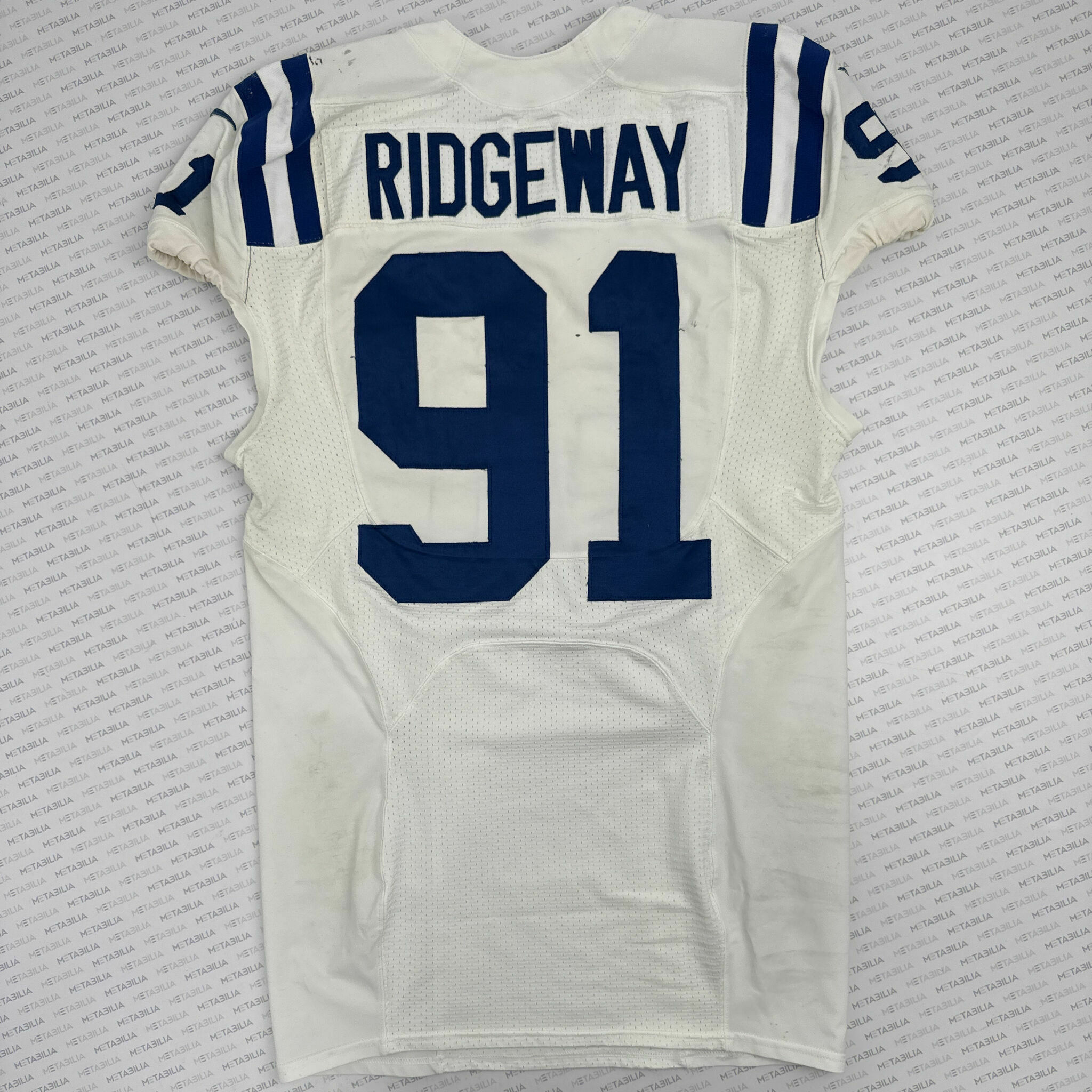#91 Ridgeway Game-Worn Jersey