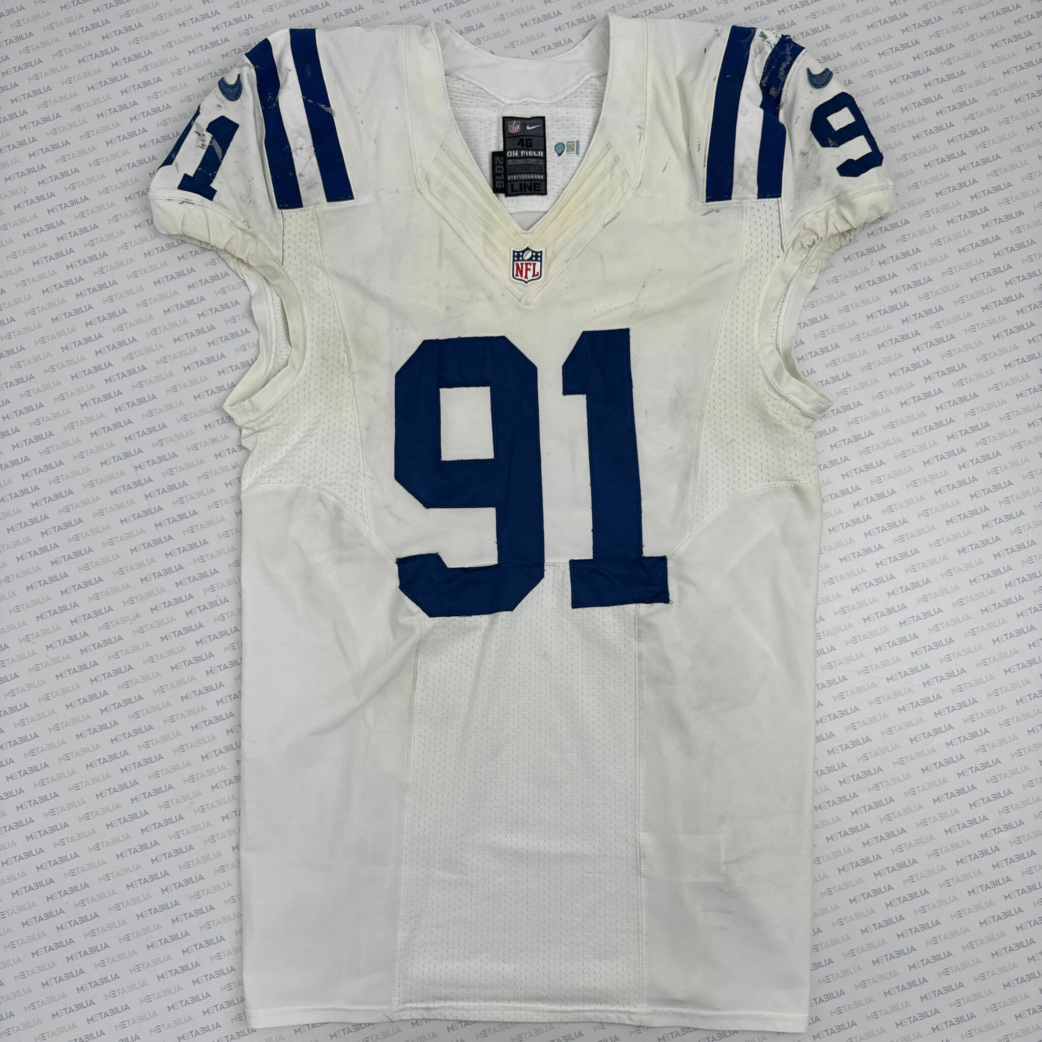 #91 Ridgeway Game-Worn Jersey
