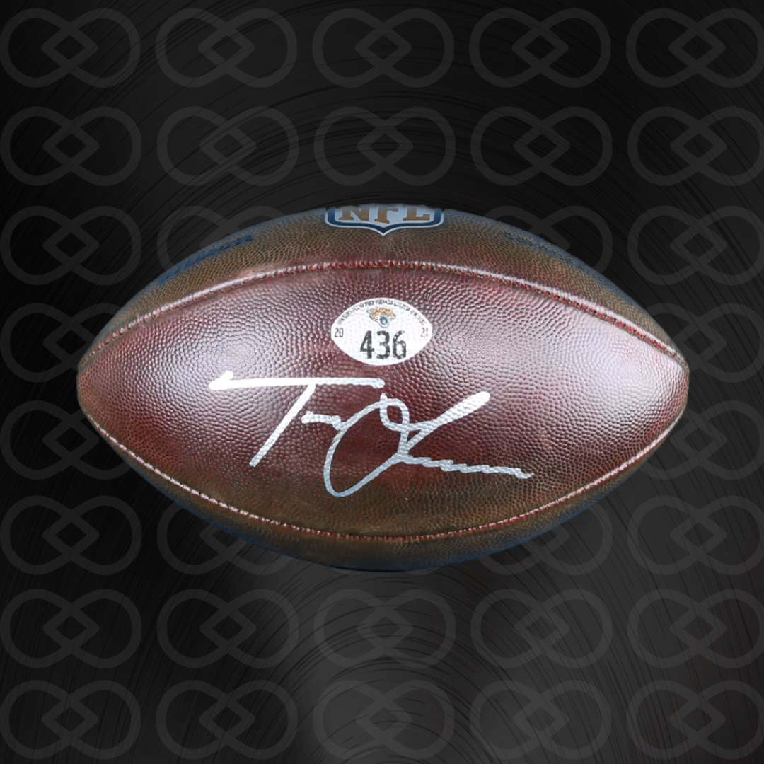 Lawrence Rookie Signed Game Used Ball #436