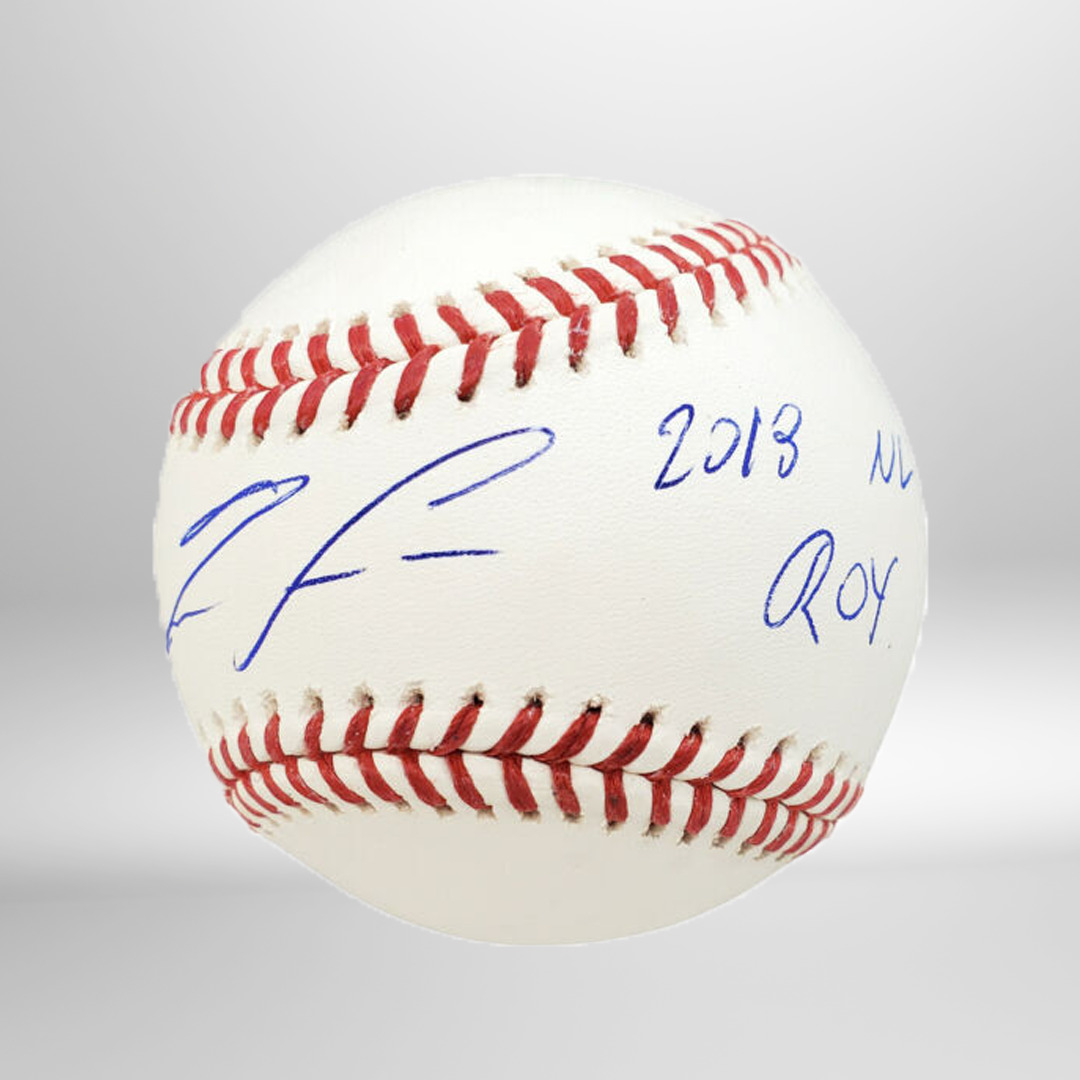 Ronald Acuña Jr. Signed Ball “ROY” - #2