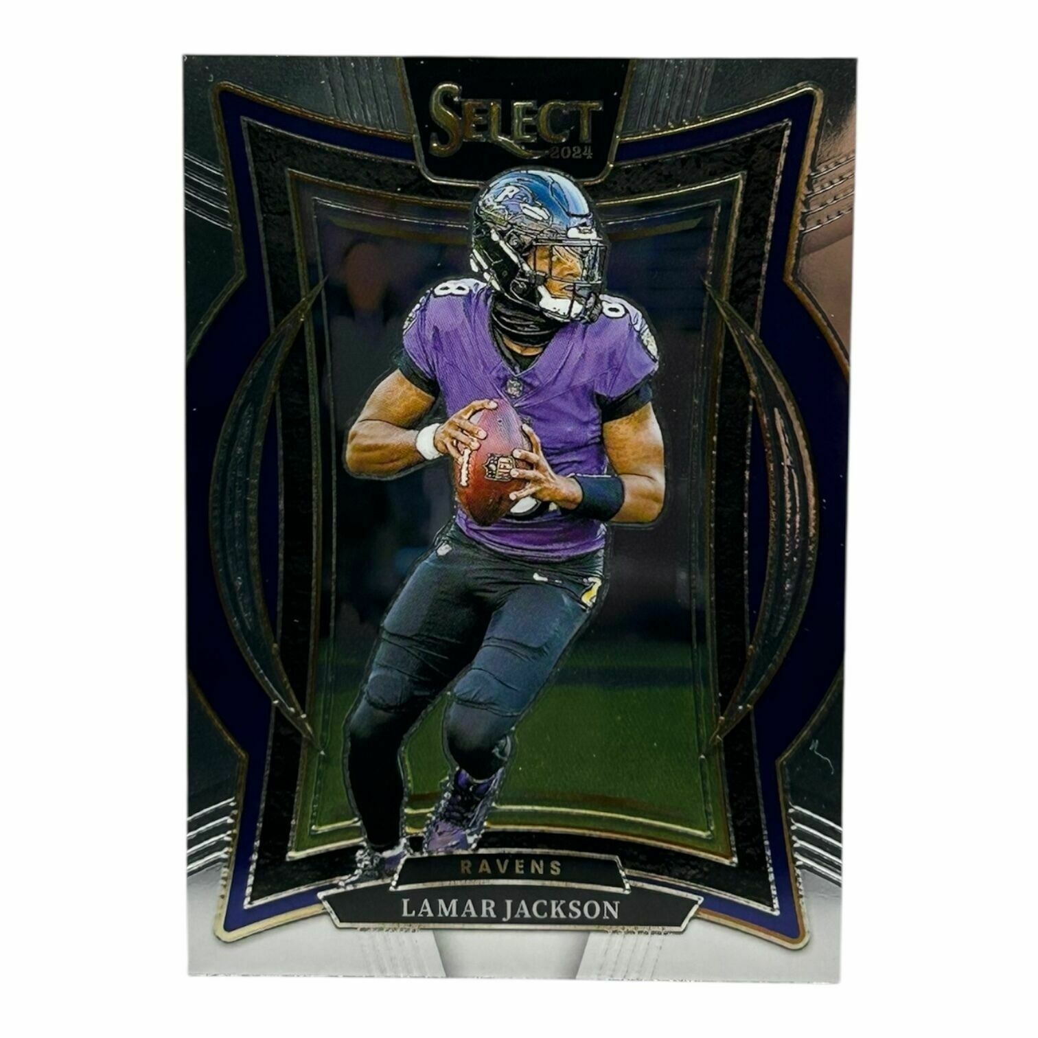 Lamar Jackson 2024 Panini Select Football Concourse Level Trading Card