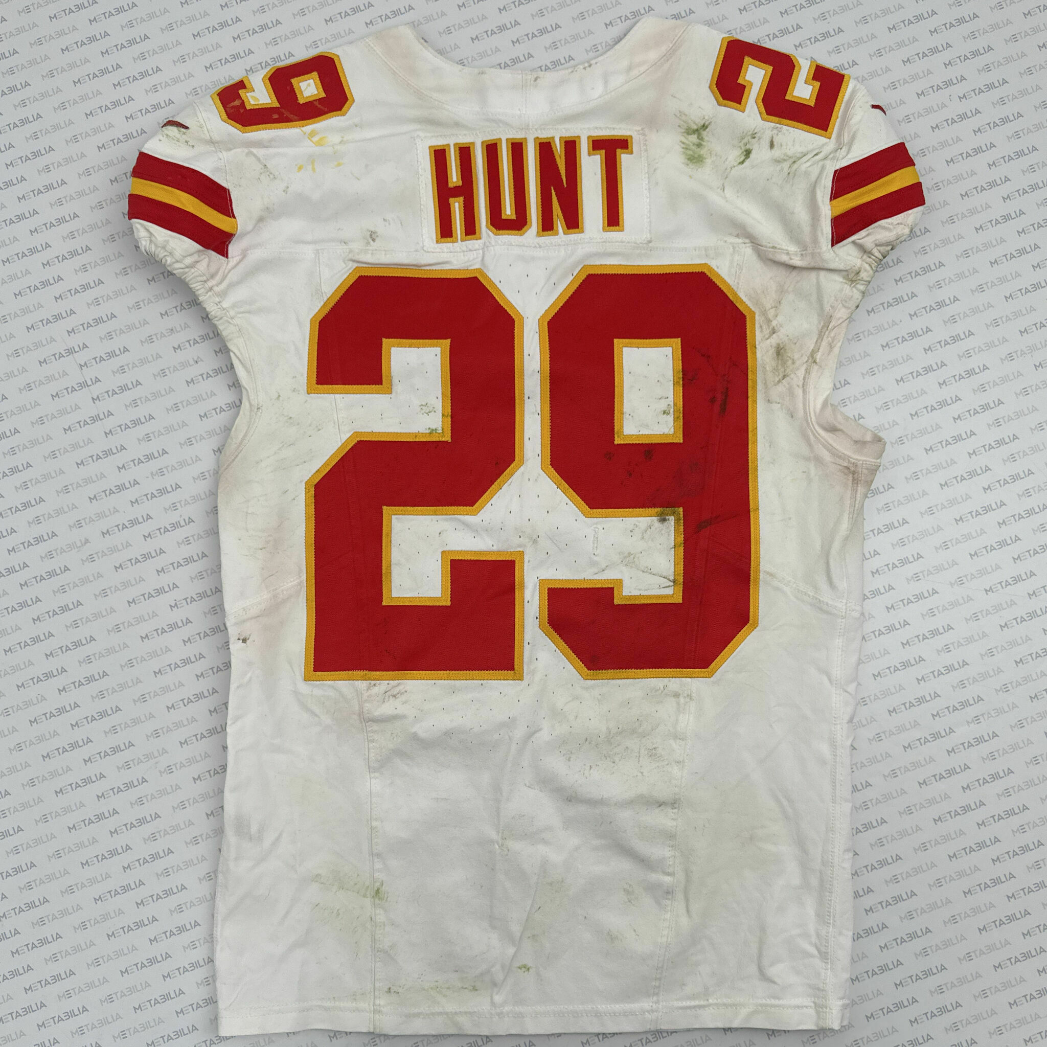 #29 HUNT Game-Worn Jersey from BRAZIL vs LAC