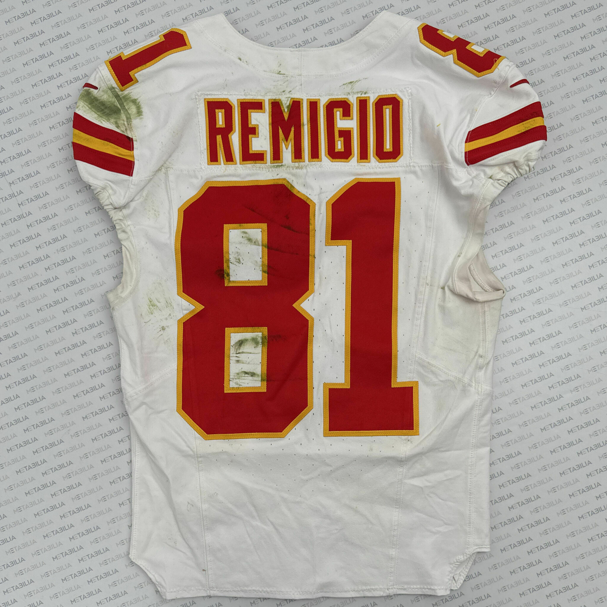 #81 REMIGIO Game-Worn Jersey from BRAZIL vs LAC