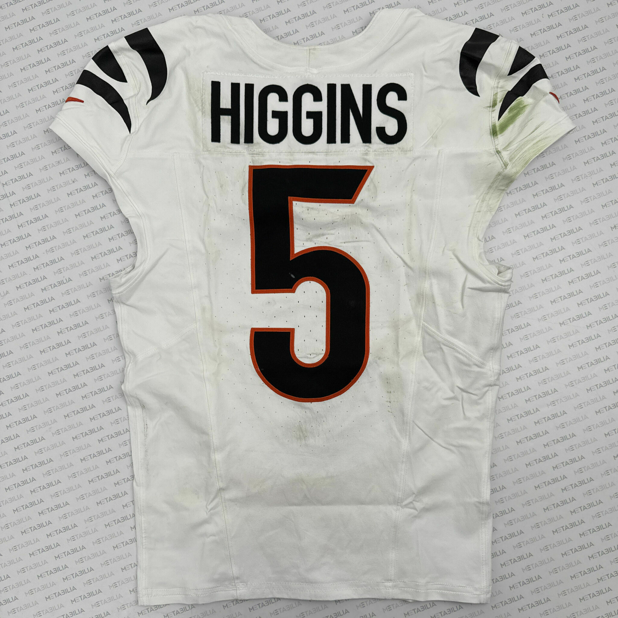 #5 Tee Higgins Game-Worn Jersey vs Browns