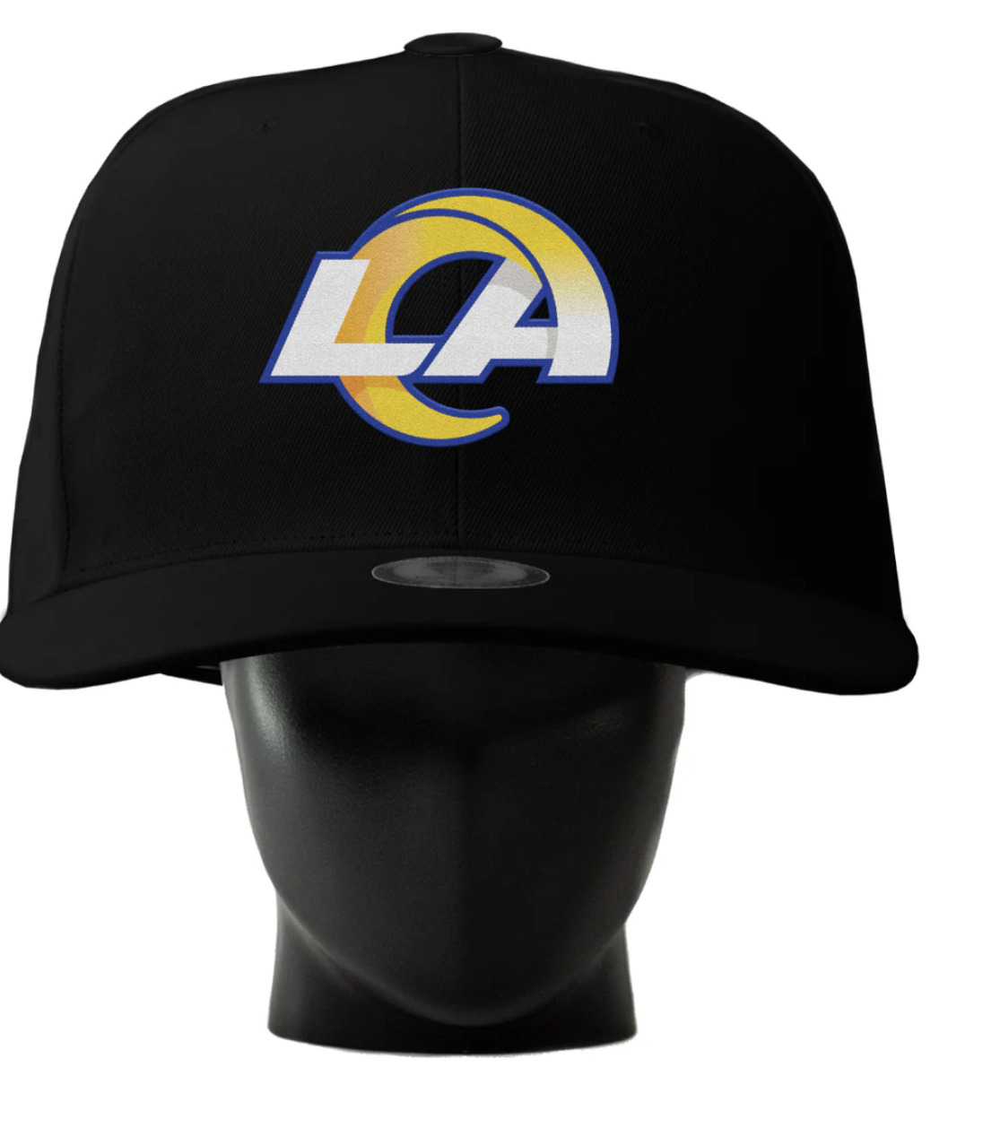 OVERSIZED SUPER FAN HAT in Black Rams (Fun Gift!)
