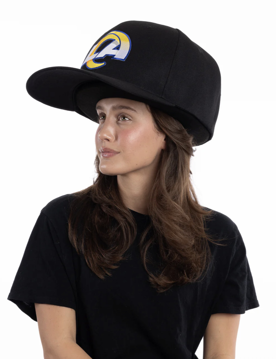 OVERSIZED SUPER FAN HAT in Black Rams (Fun Gift!)