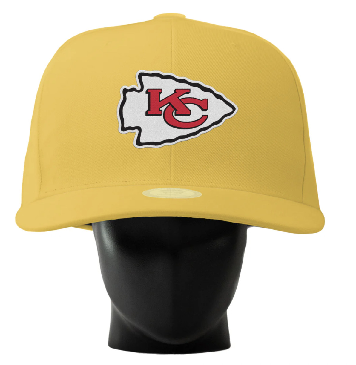 Oversized Super Fan Hat in Yellow Kansas City Chiefs (Great Gift!)