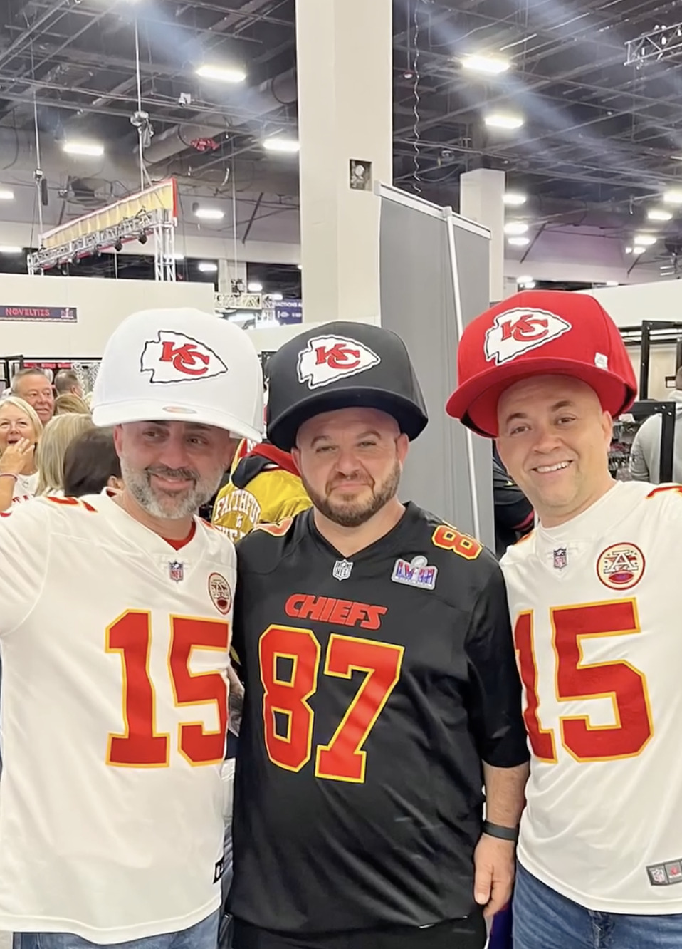 Oversized Super Fan Hat in Yellow Kansas City Chiefs (Great Gift!)