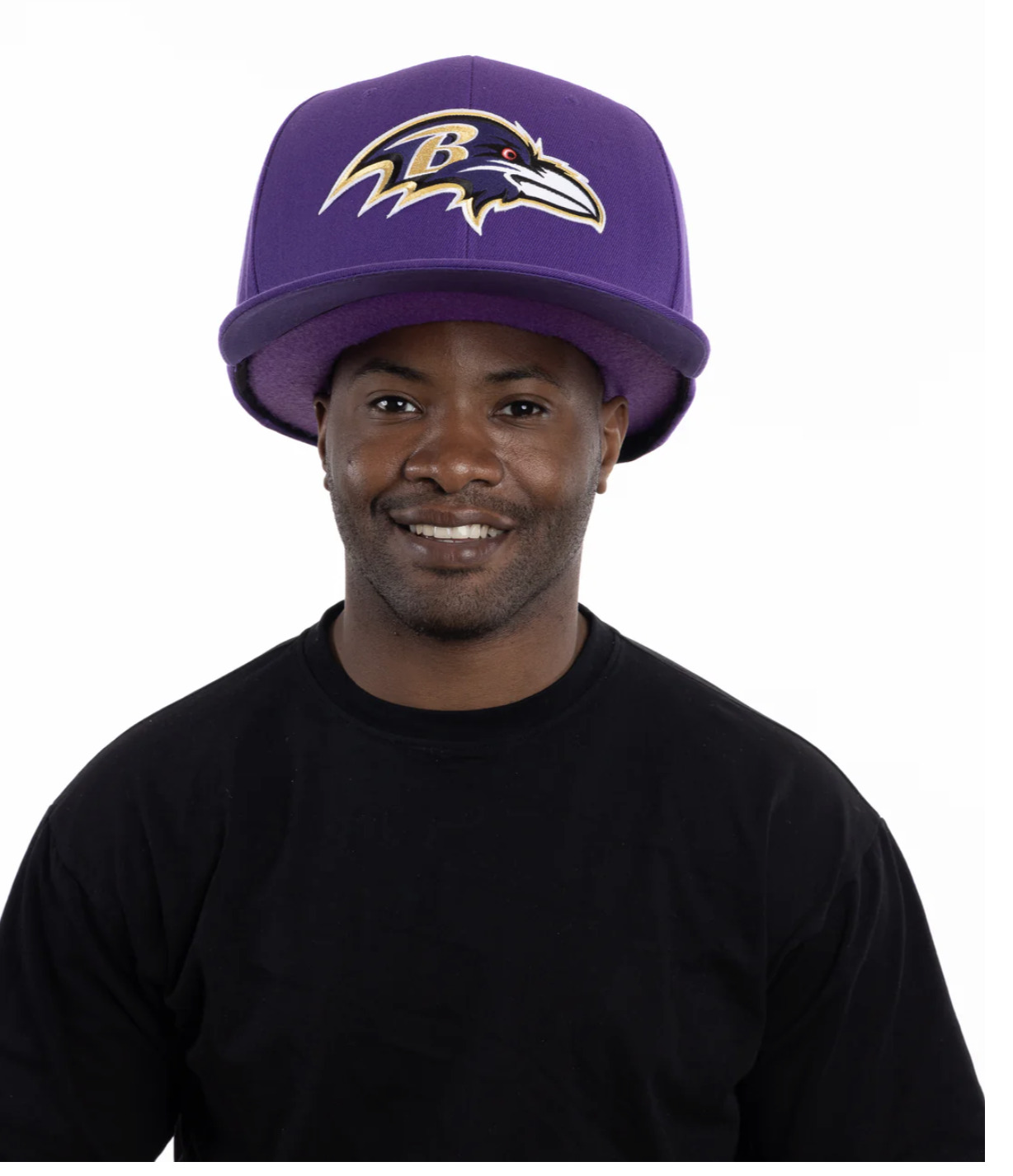 Oversized Super Fan Hat in Purple Ravens (Fun Gift / Great for Autographs)