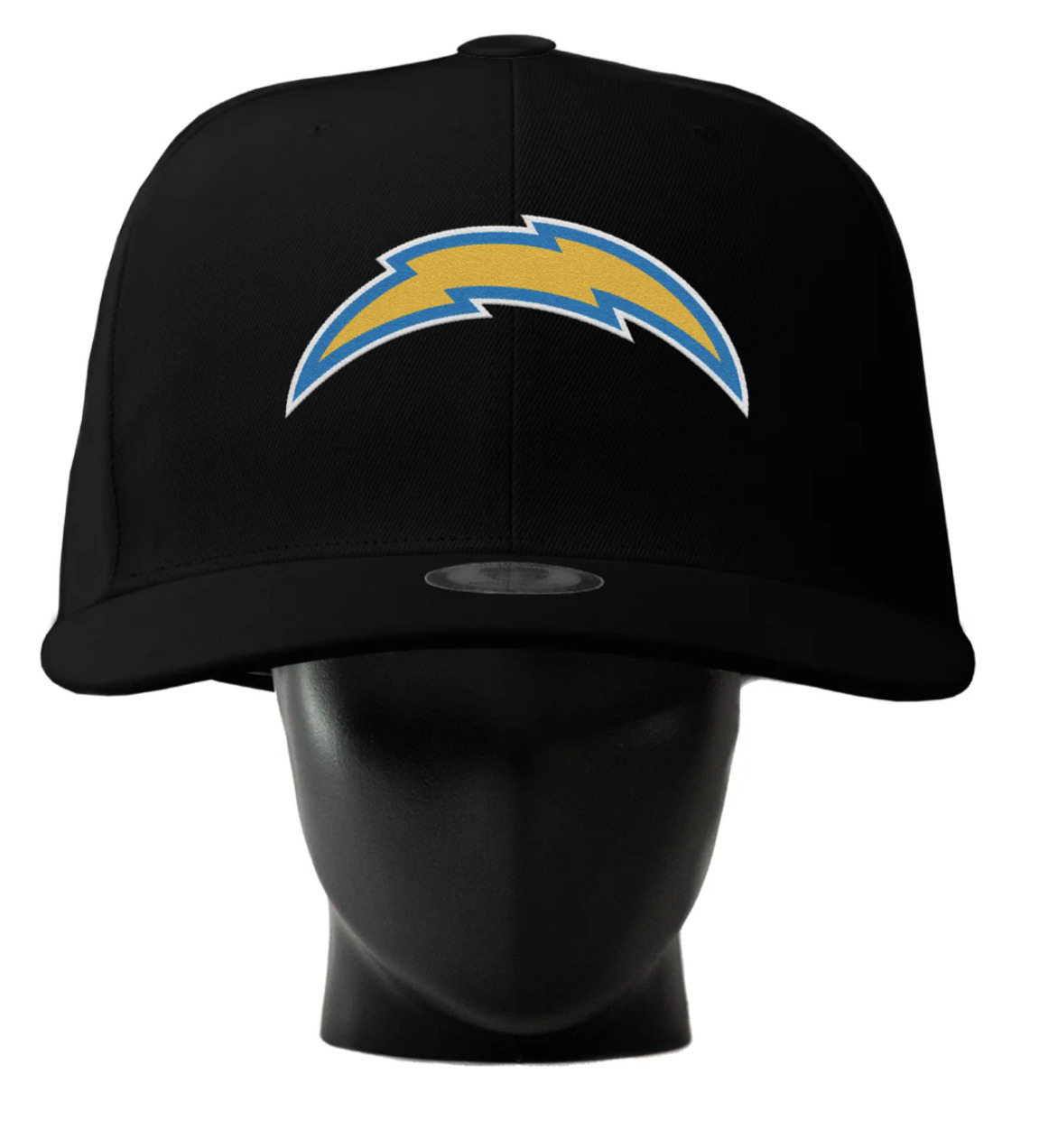 Oversized Super Fan Hat in Black Chargers (Fun Gift!!)