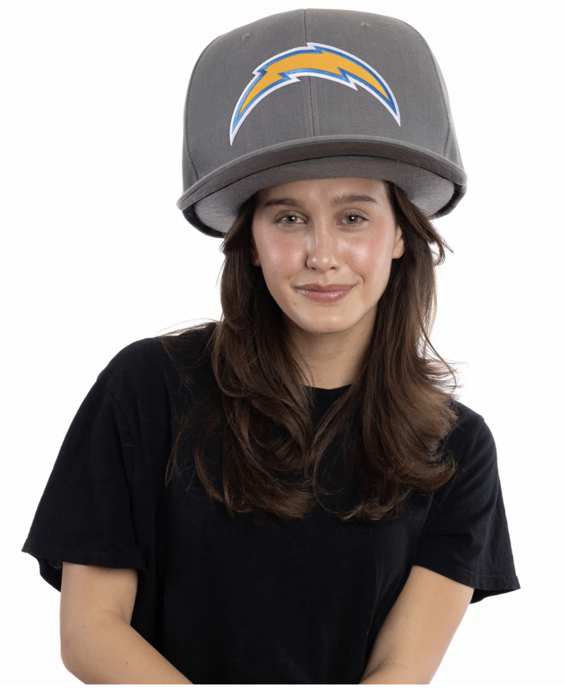 Oversized Super Fan Hat in Yellow Chargers (Fun Gift / Great for autographs)