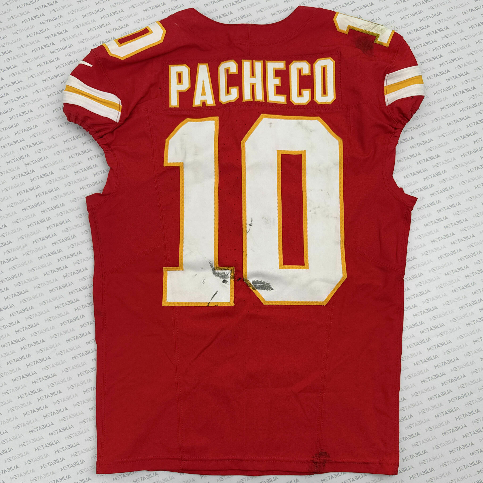 #10 PACHECO Game-Worn Jersey vs PHI