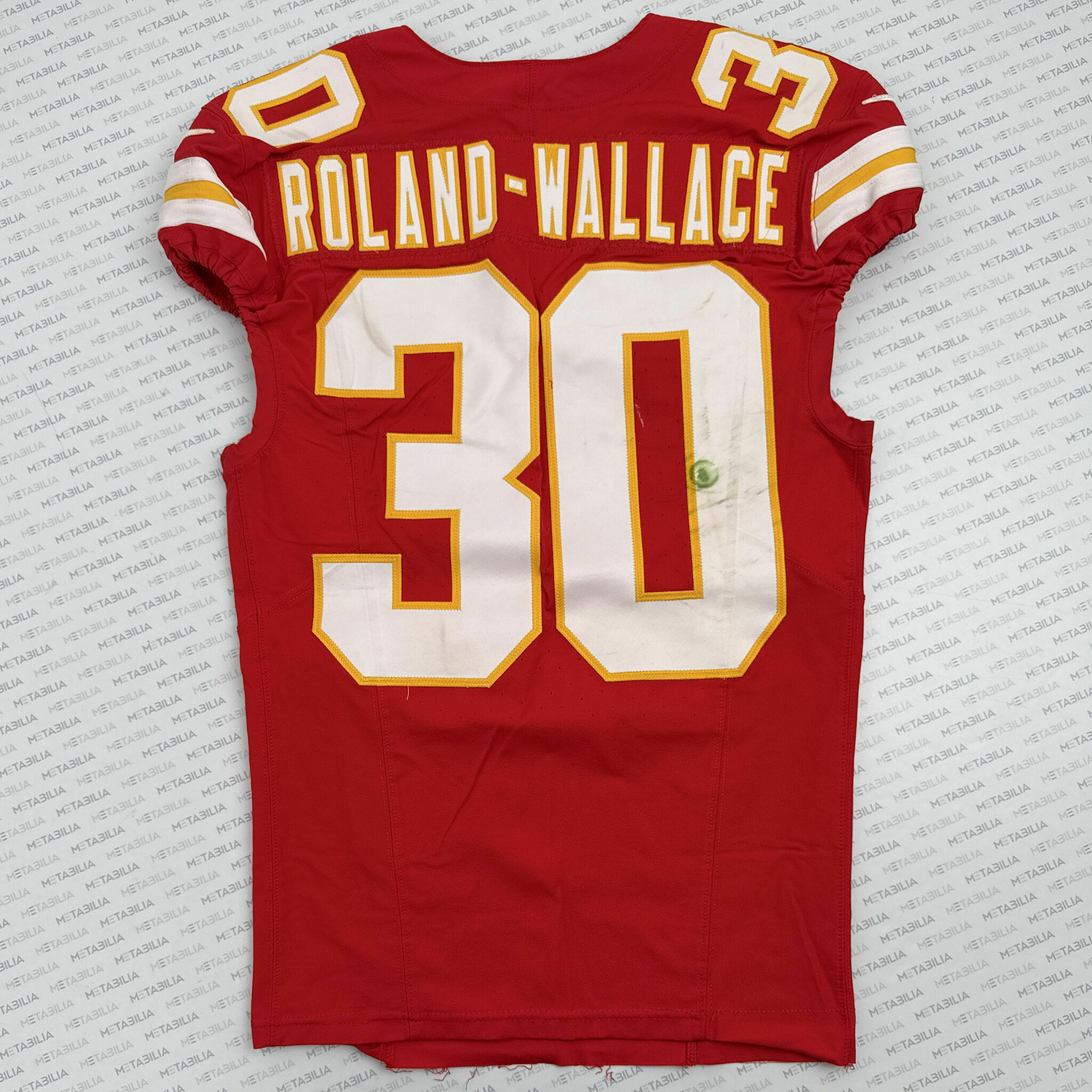 #30 ROLAND-WALLACE Game-Worn Jersey vs PHI