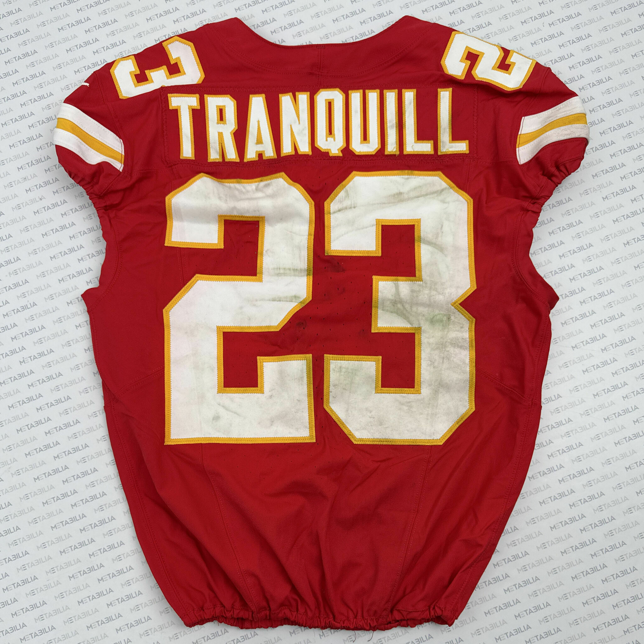 #23 TRANQUILL Game-Worn Jersey vs PHI
