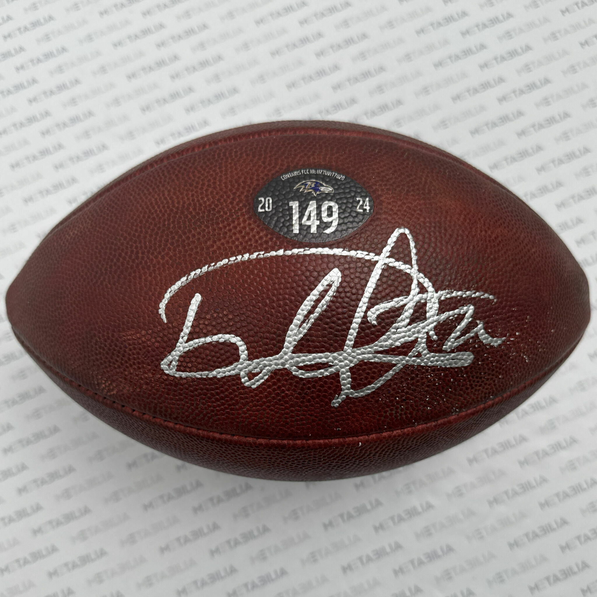 #22 Henry Signed PHOTOMATCHED #149 Game Used Ball vs Raiders