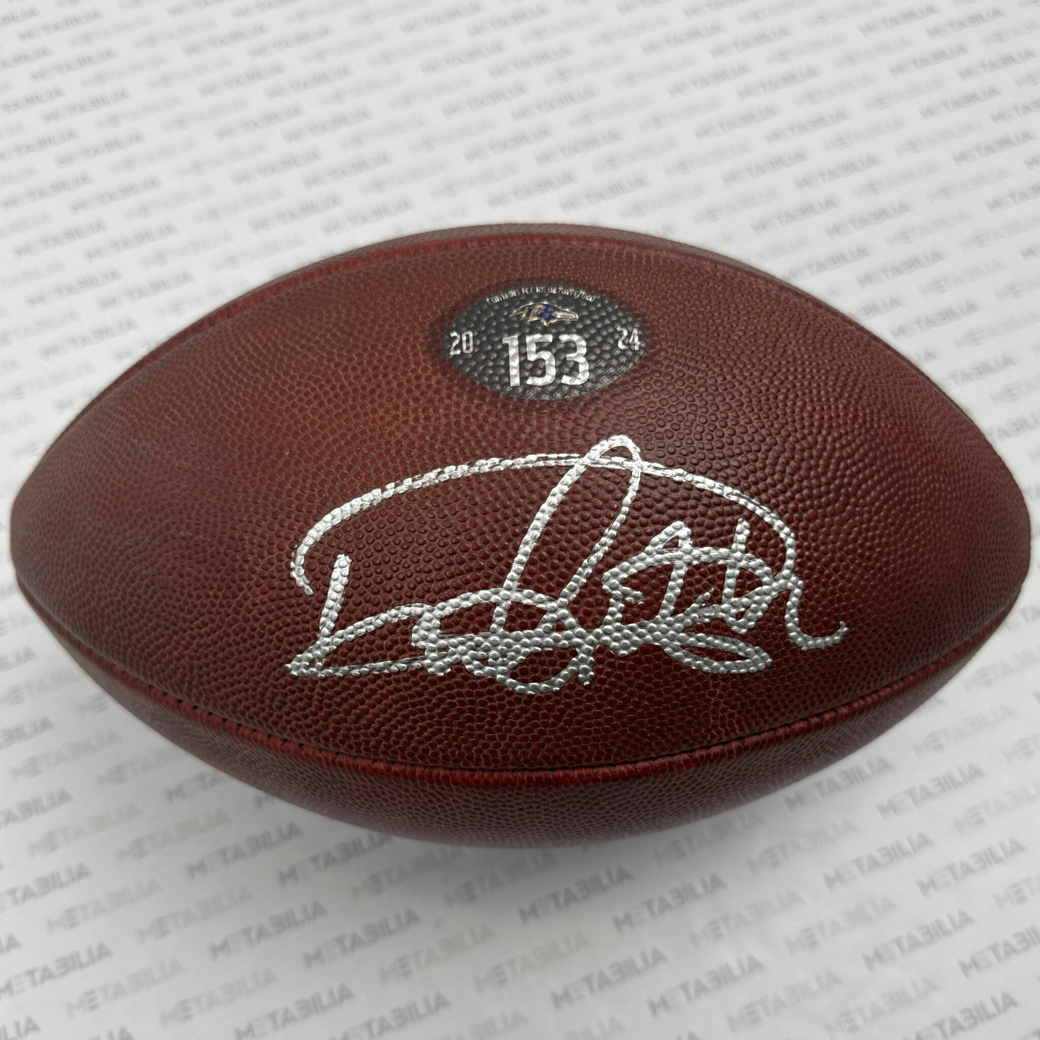 #22 Henry PLAYOFF Game-Used Ball #153 vs Steelers