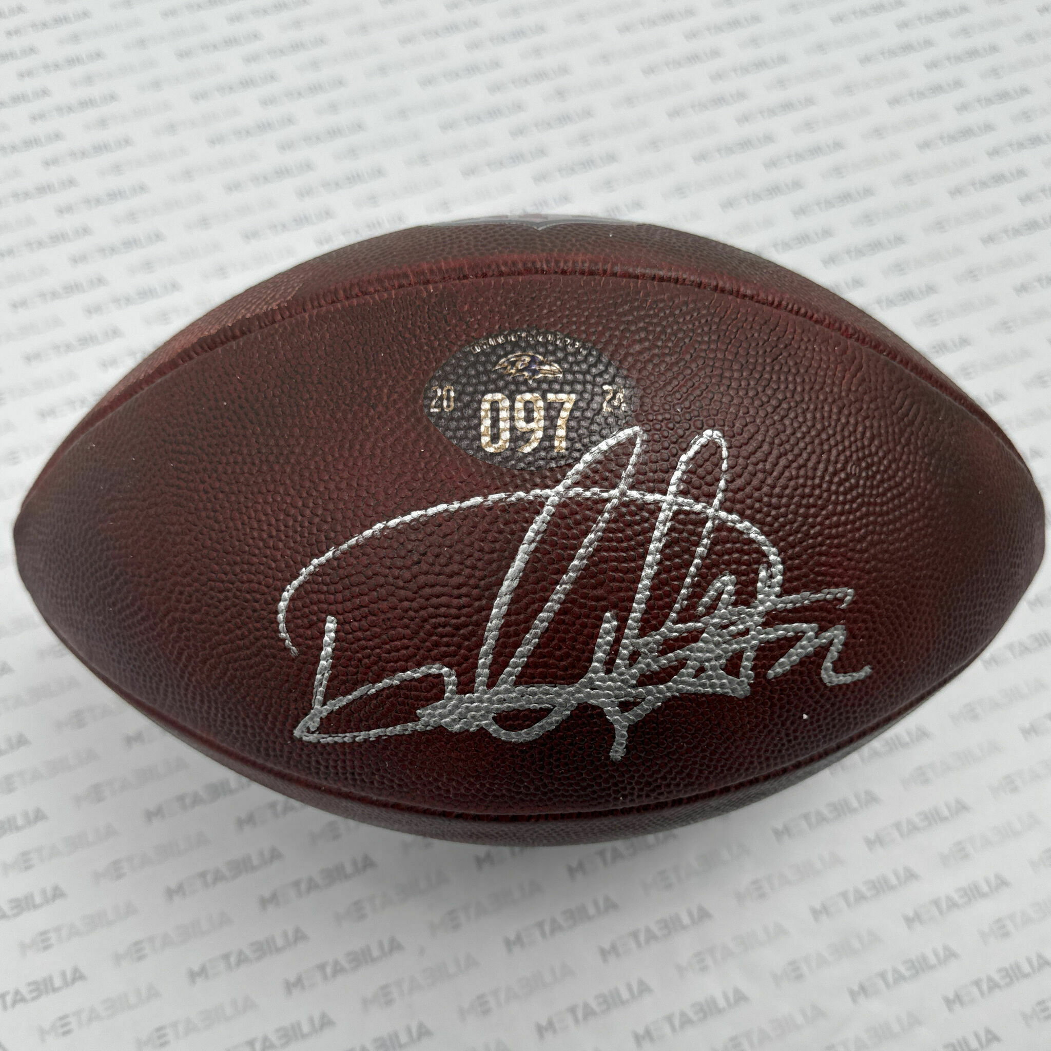 #22 Henry PHOTOMATCHED #097 Game Used Ball vs Bills