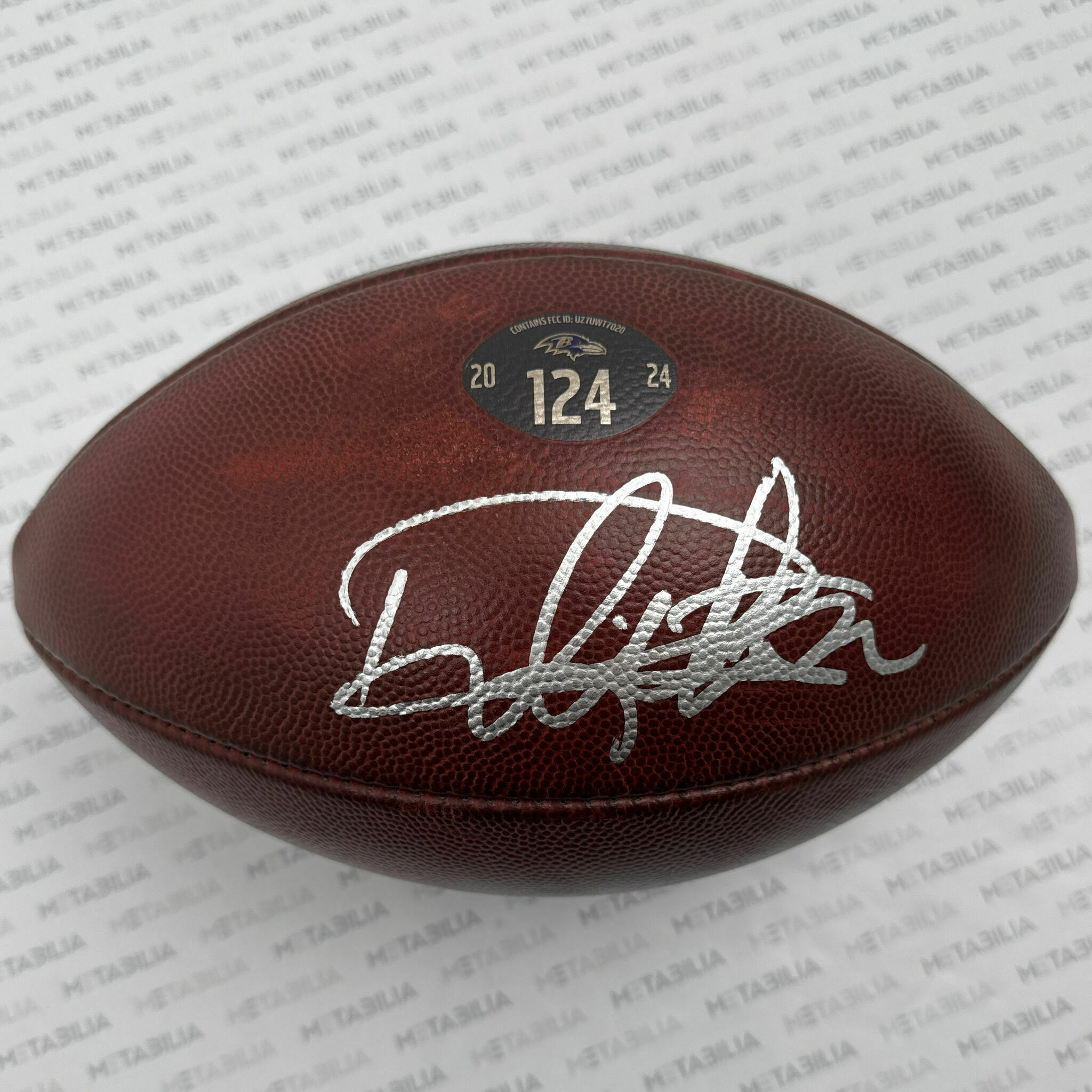 #22 Henry Signed Game-Used Ball #124 vs NYG