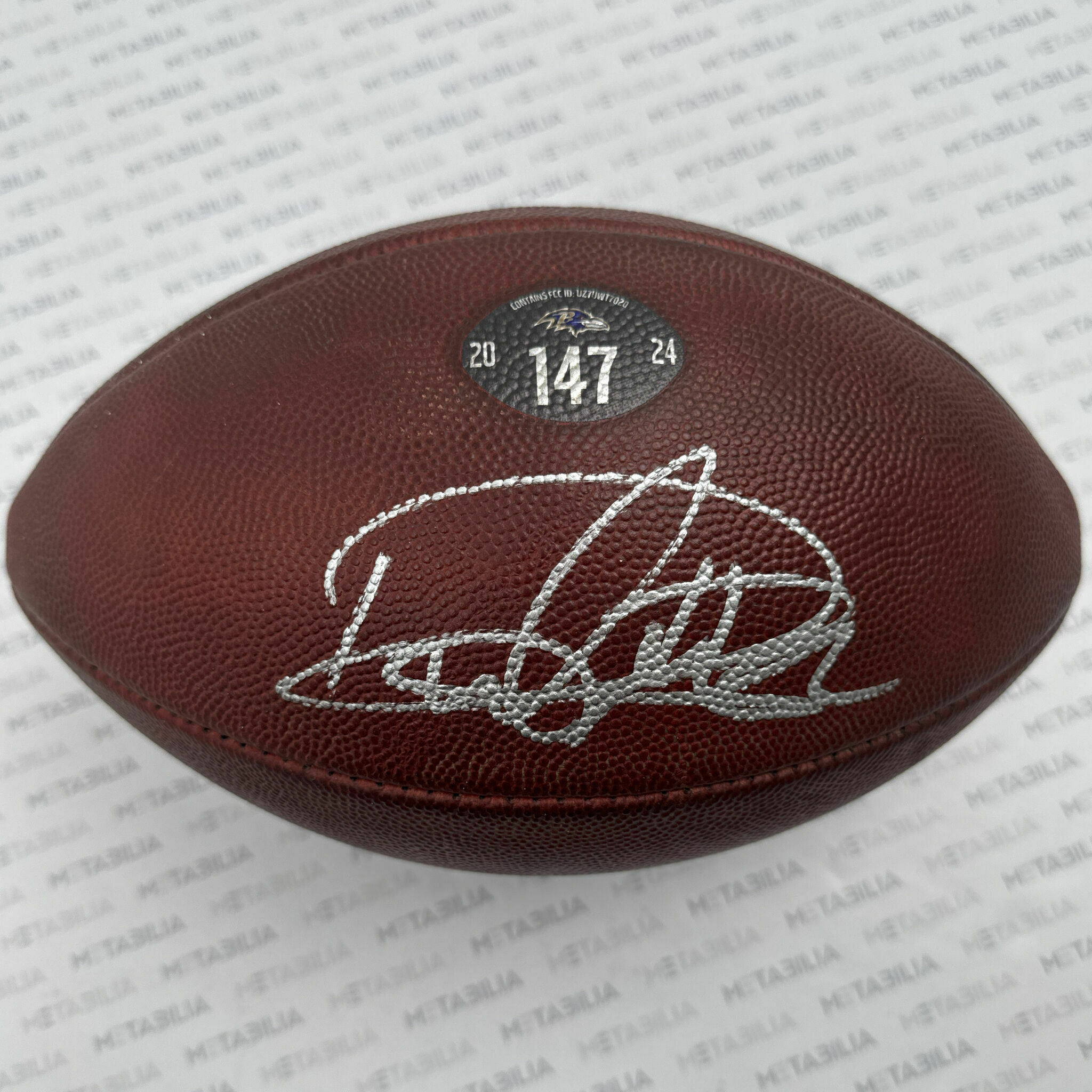 #22 Henry Signed Game Used Ball #147 vs Chiefs