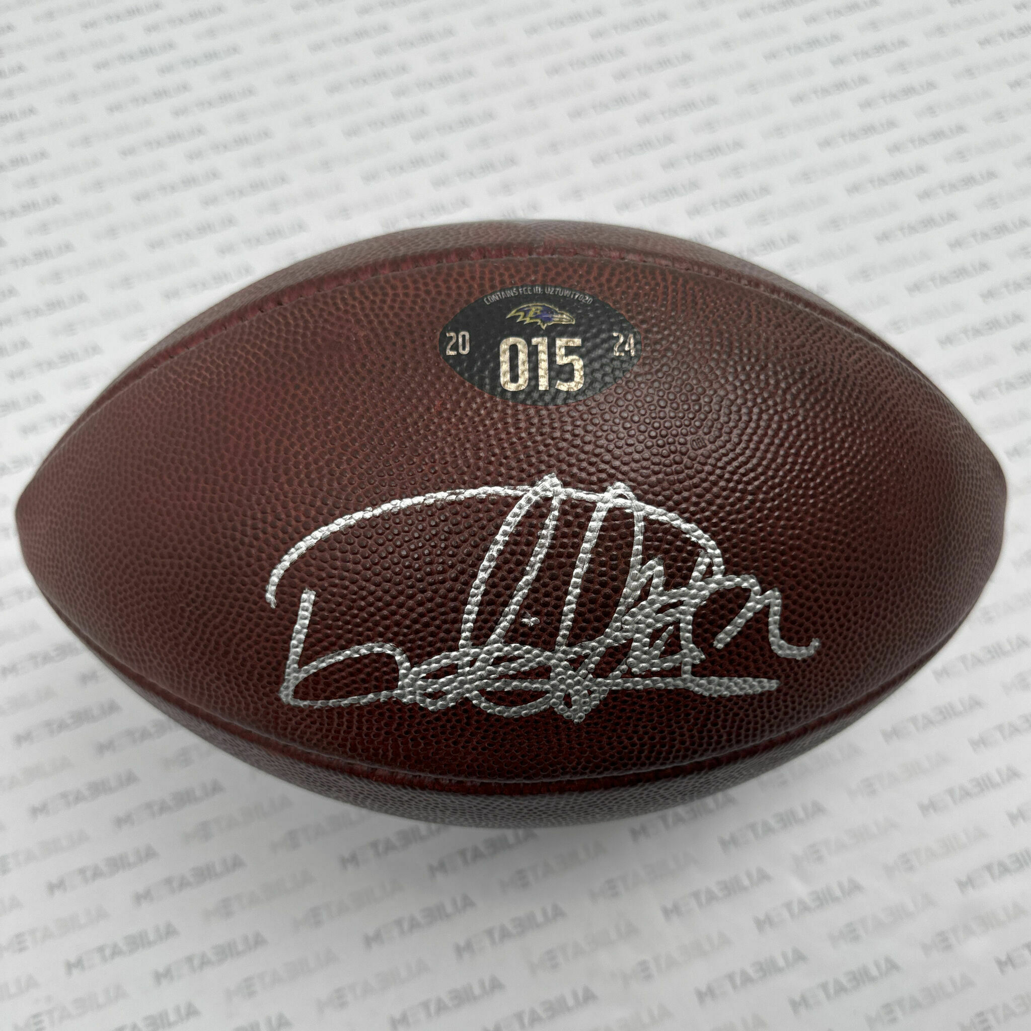 #22 Henry Signed Game-Used Ball #015 vs NYG