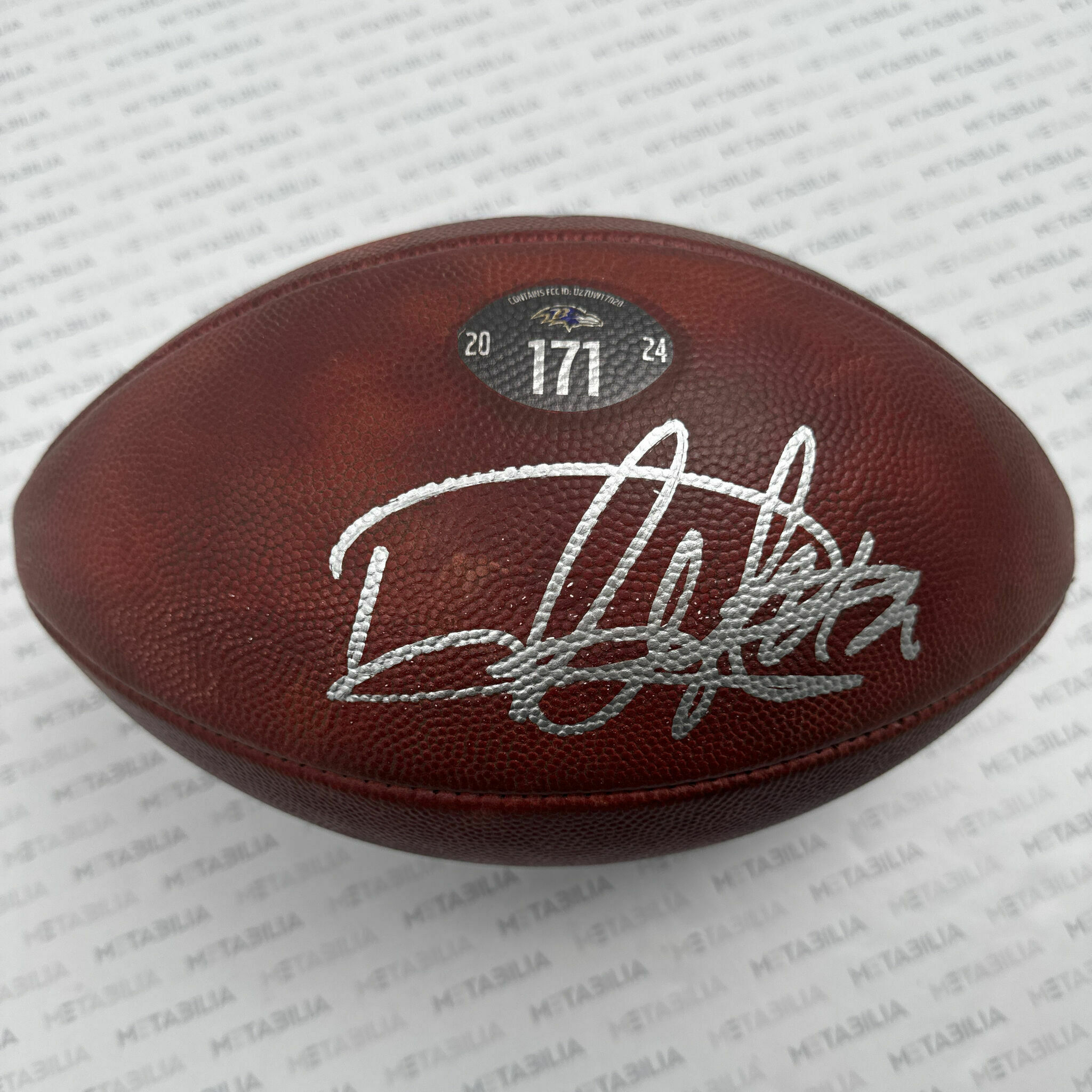 #22 Henry Signed PHOTOMATCHED #171 Game Used Ball vs Raiders