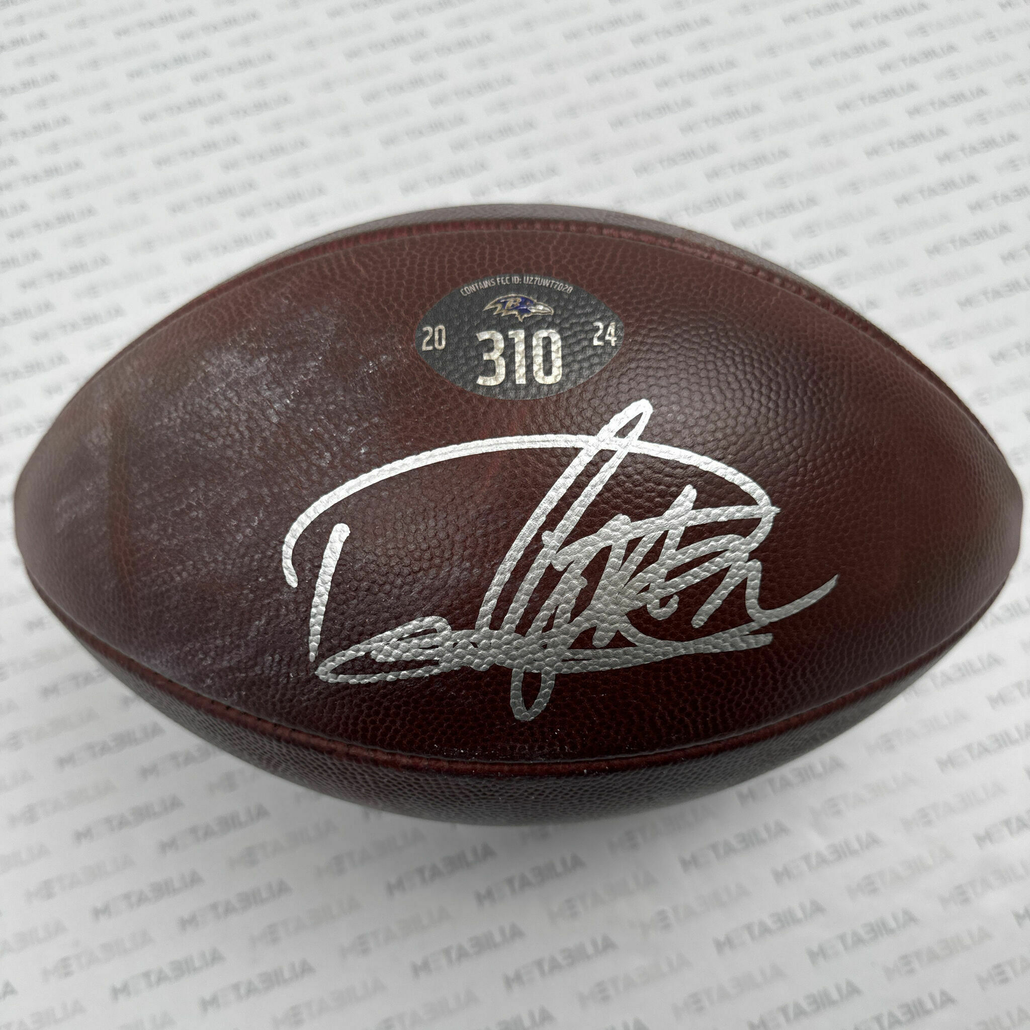 #22 Henry Signed Game-Used Ball #310 vs Browns