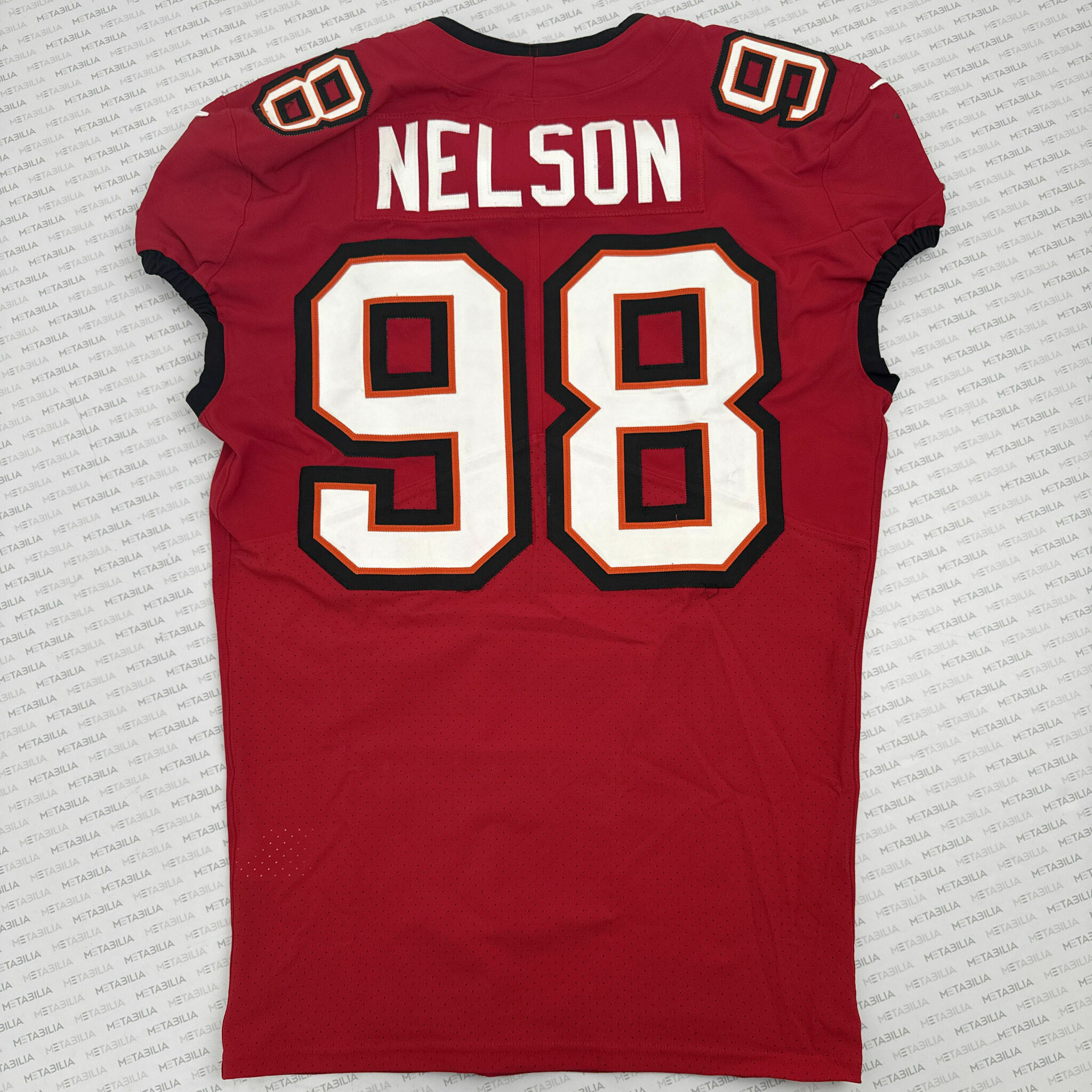 #98 Anthony Nelson Game-Worn Jersey vs Texans