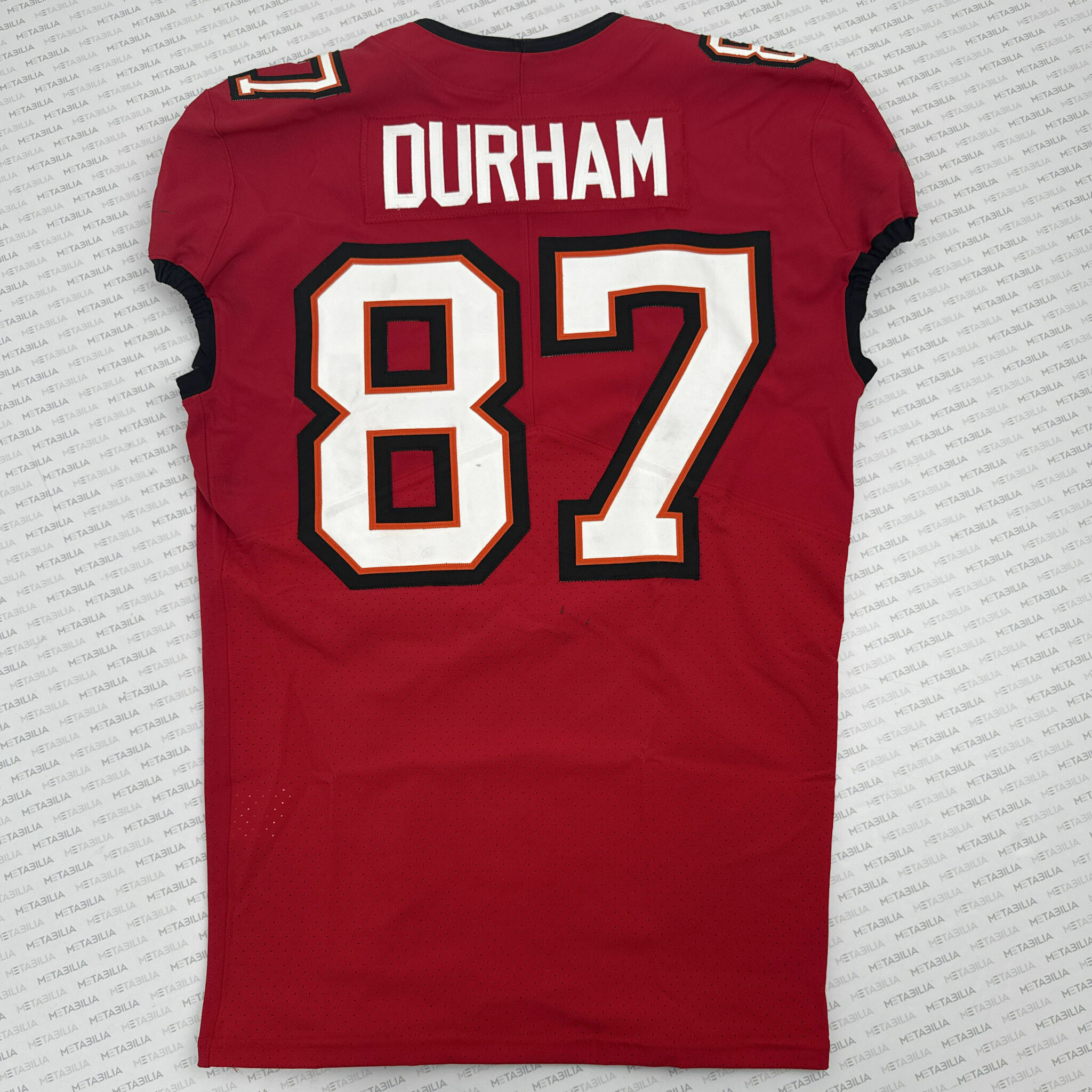 #87 Durham Game-Worn Jersey vs Texans