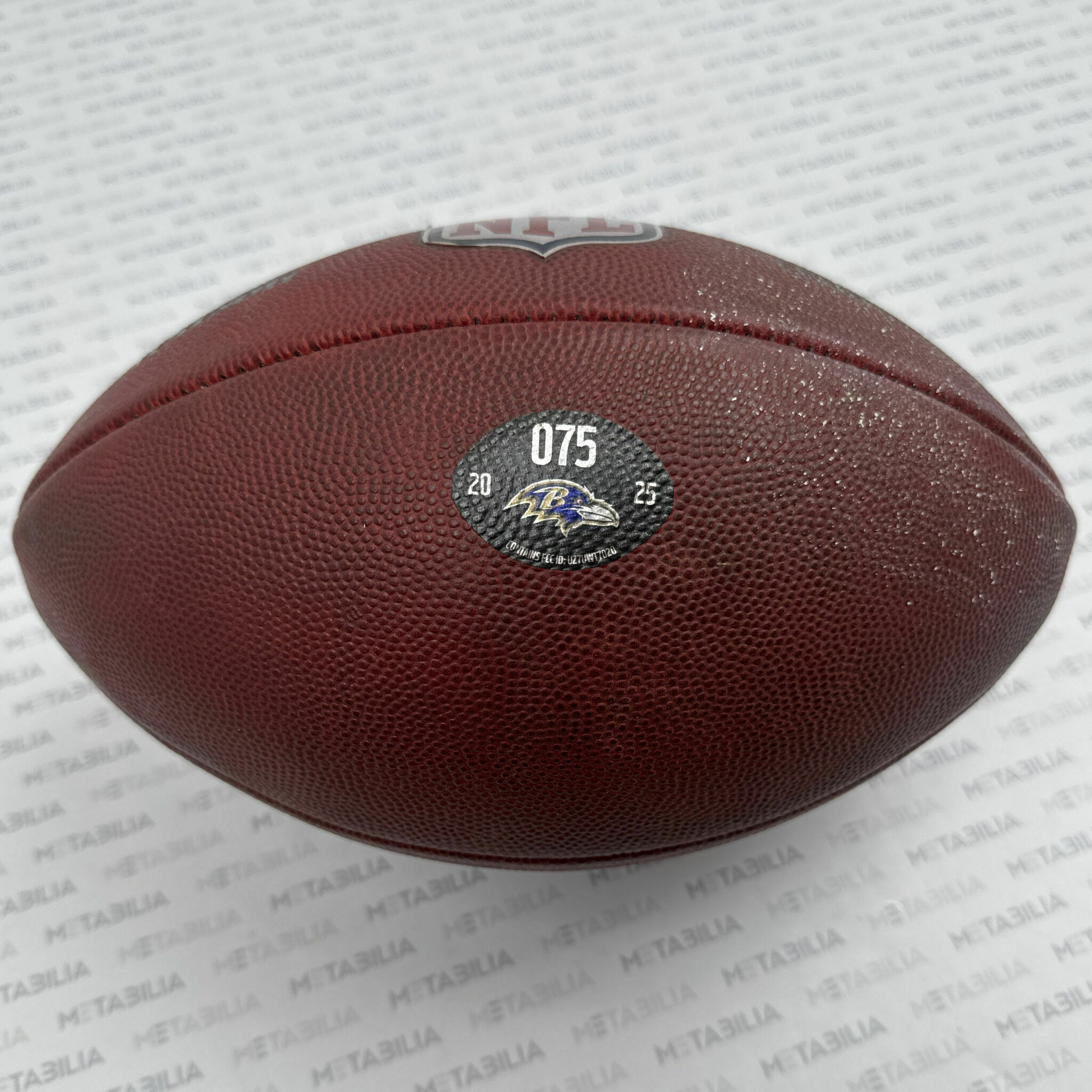 Ravens Game-Used Ball #075 vs Lions