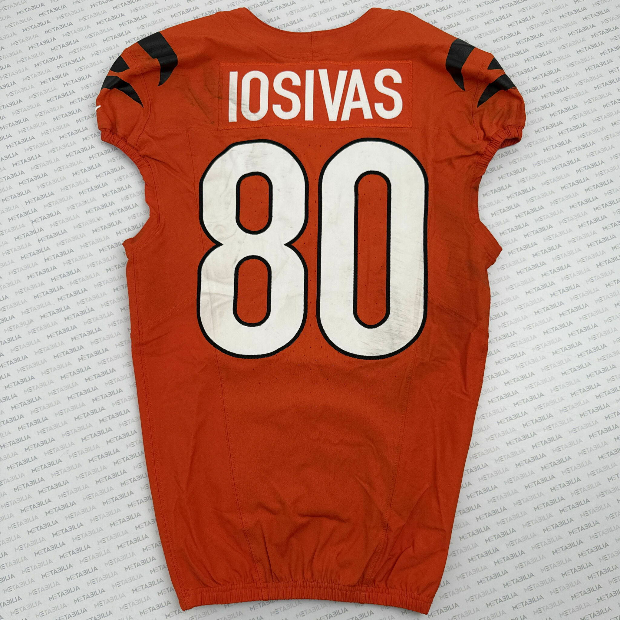 #80 Andrei Iosivas Game-Worn Jersey vs Jax