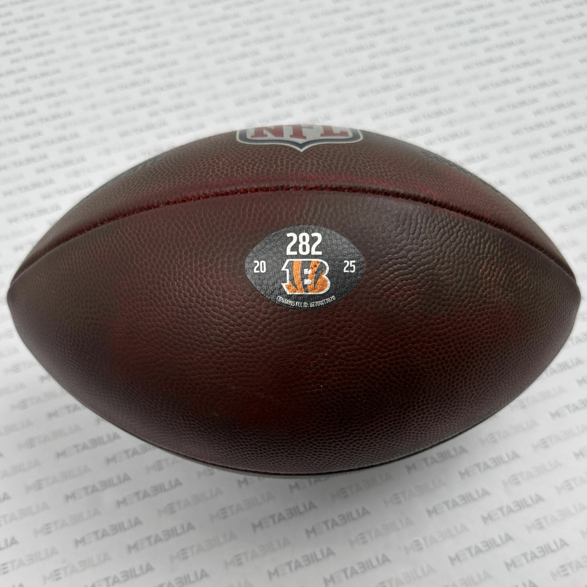 Bengals Game-Used Ball #282 vs Browns