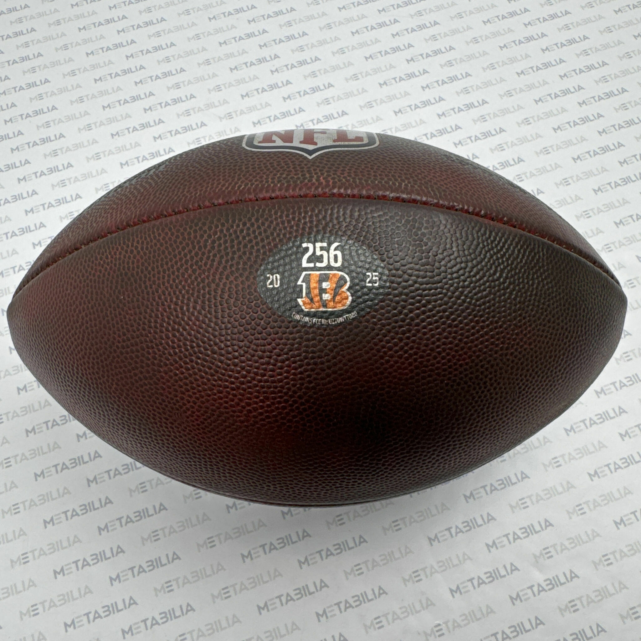 Bengals Game-Used Ball #256 vs Browns