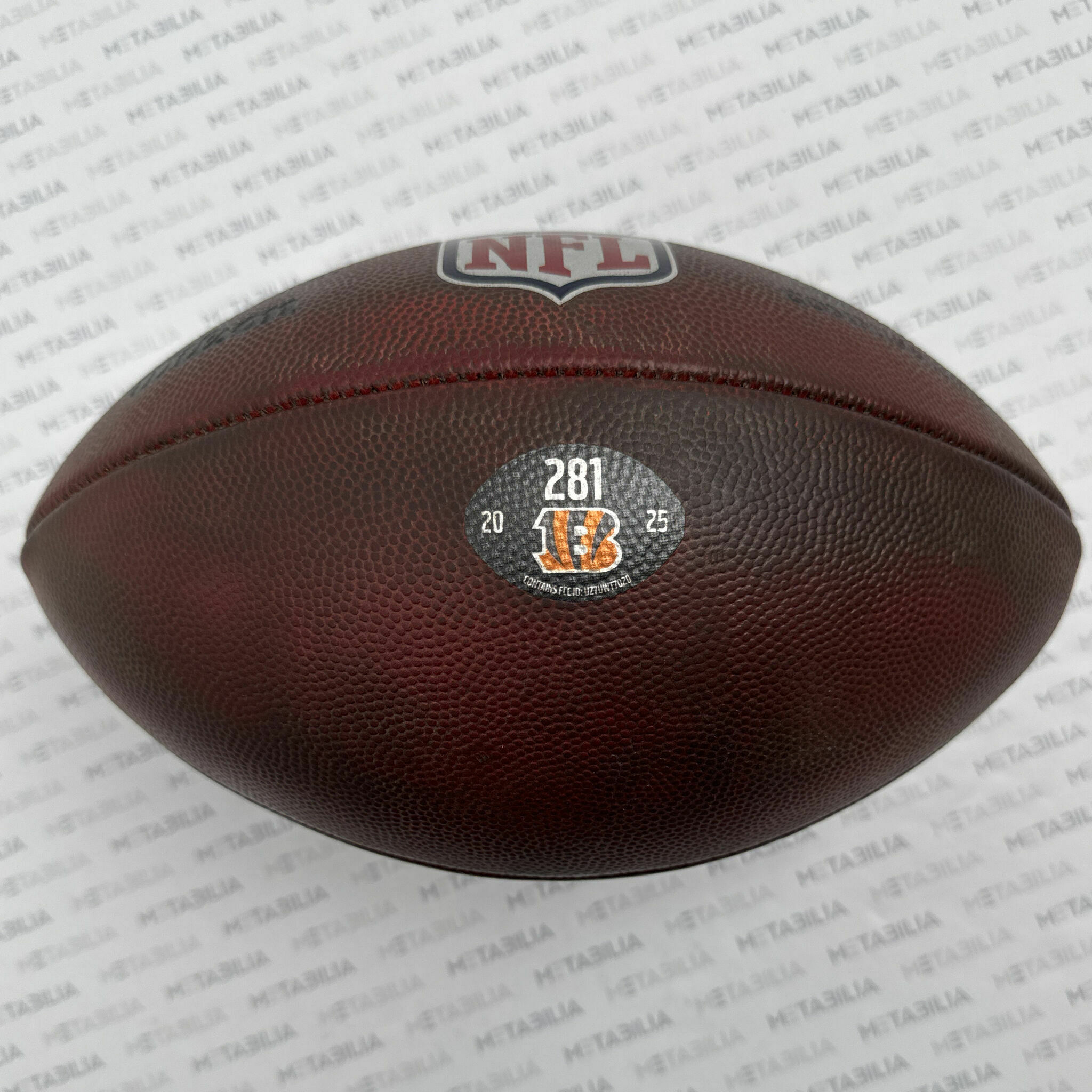 Bengals Game-Used Ball #281 vs Browns