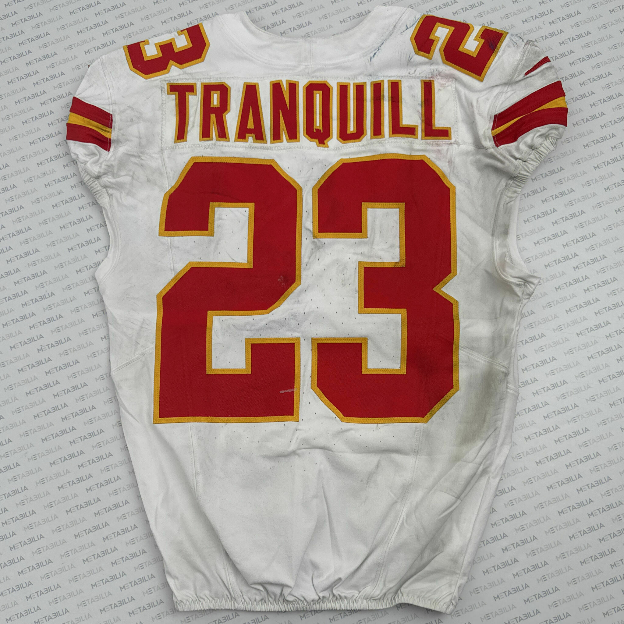 #23 Tranquill Game-Worn Jersey vs NYG