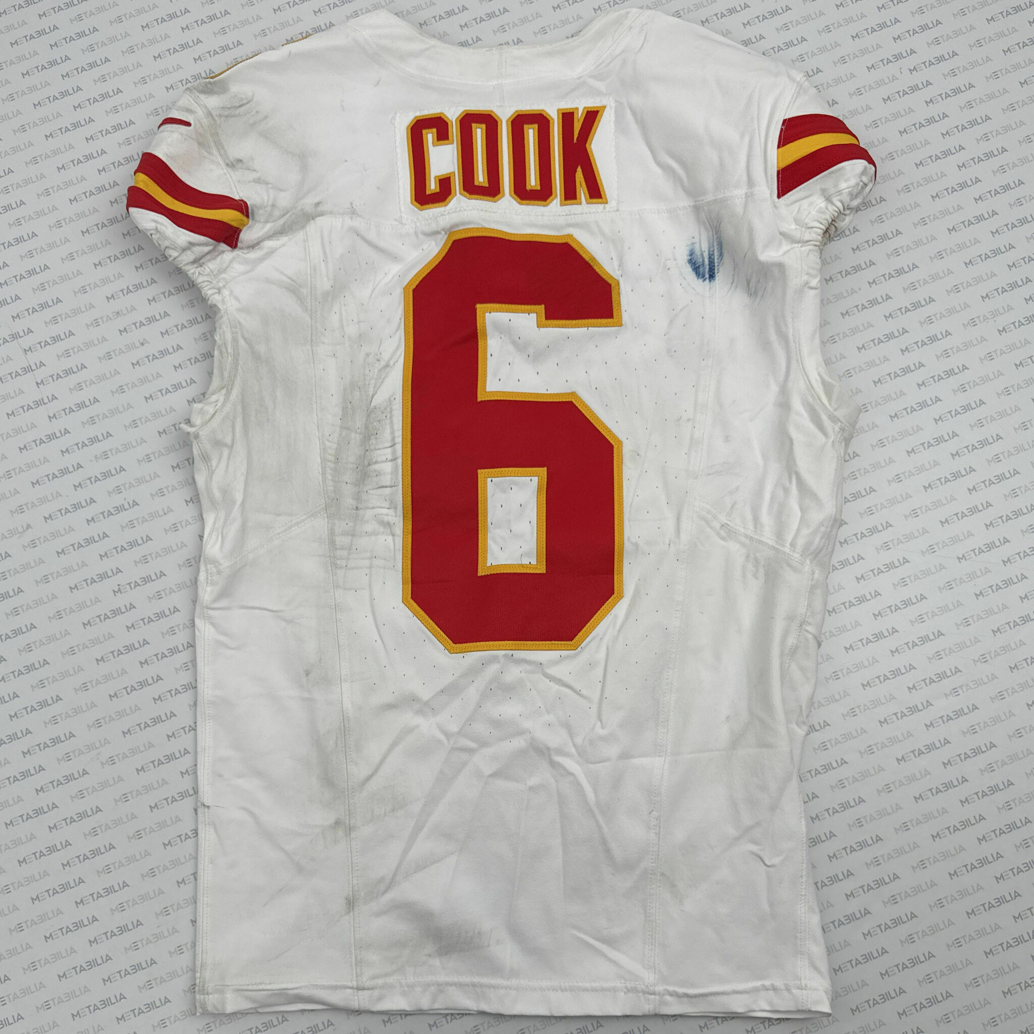 #6 Cook Game-Worn Jersey vs NYG