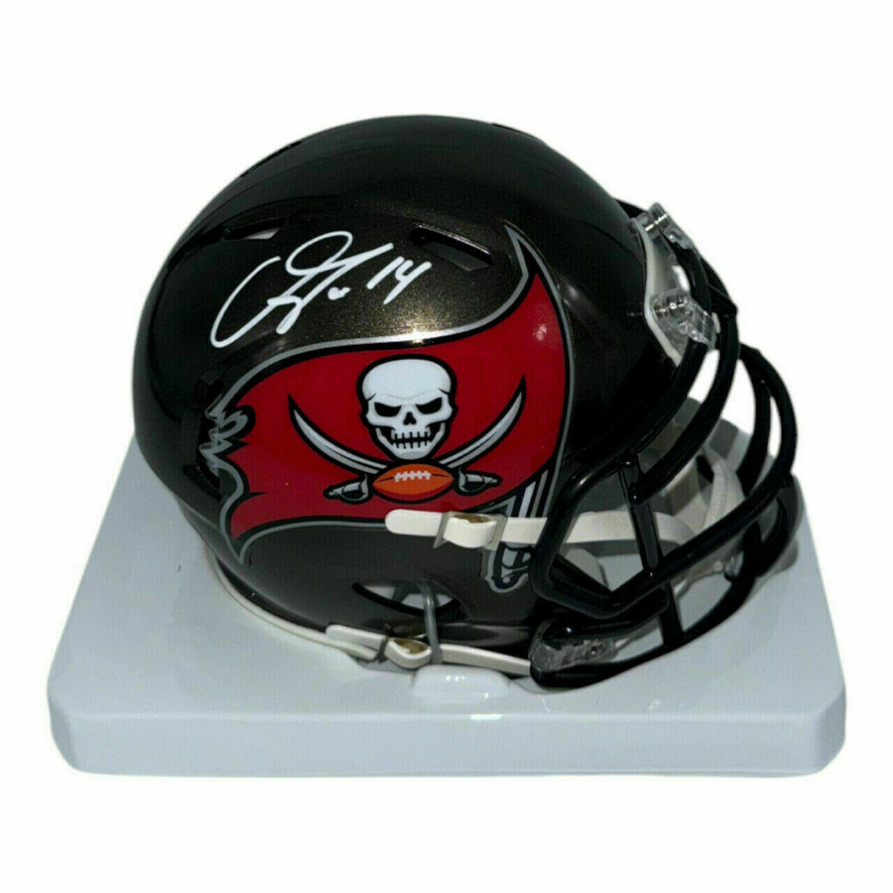 Chris Godwin Autographed Tampa Bay Buccaneers Riddell Speed Mini Helmet - JSA