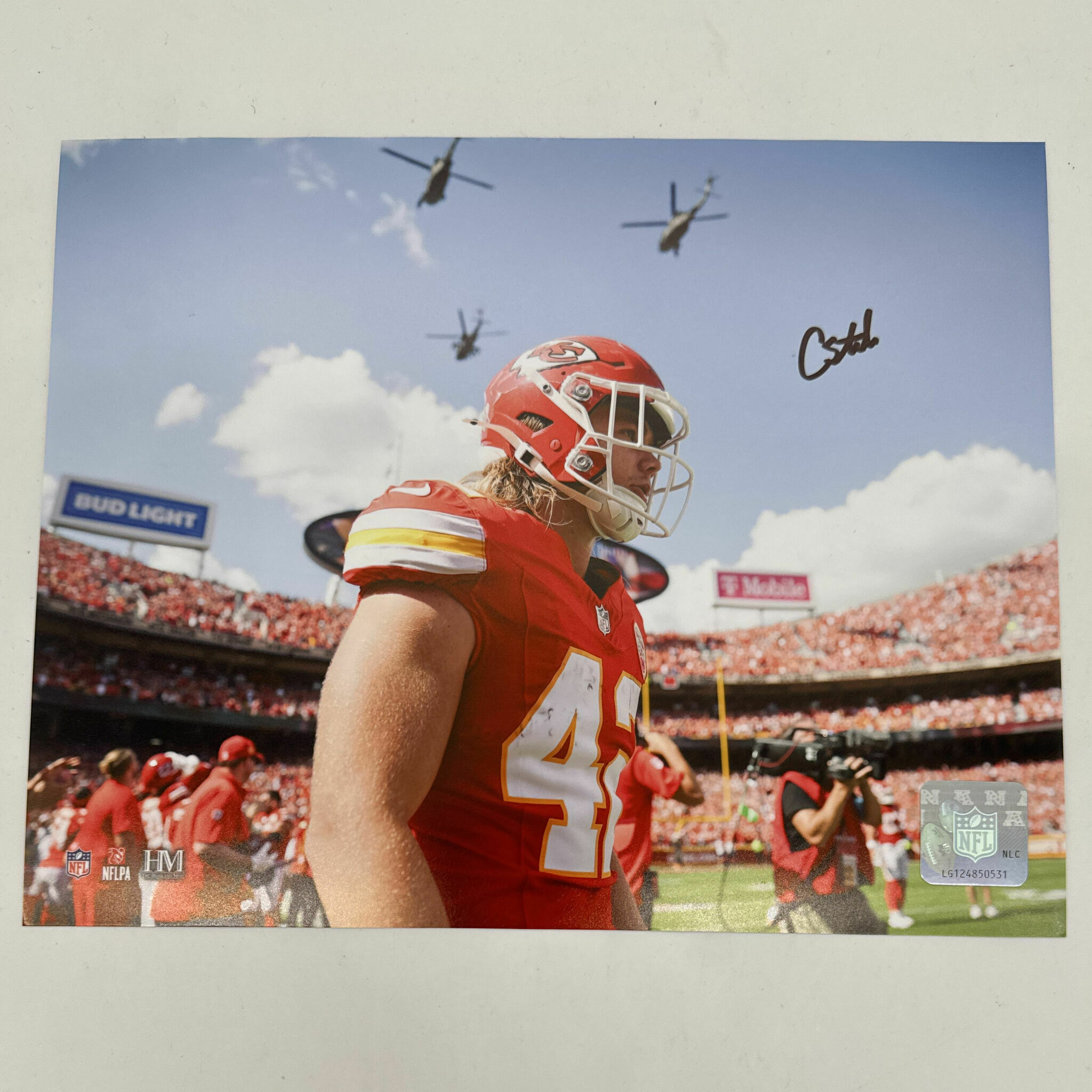 Carson Steele Signed 8x10 Photo - Choppers