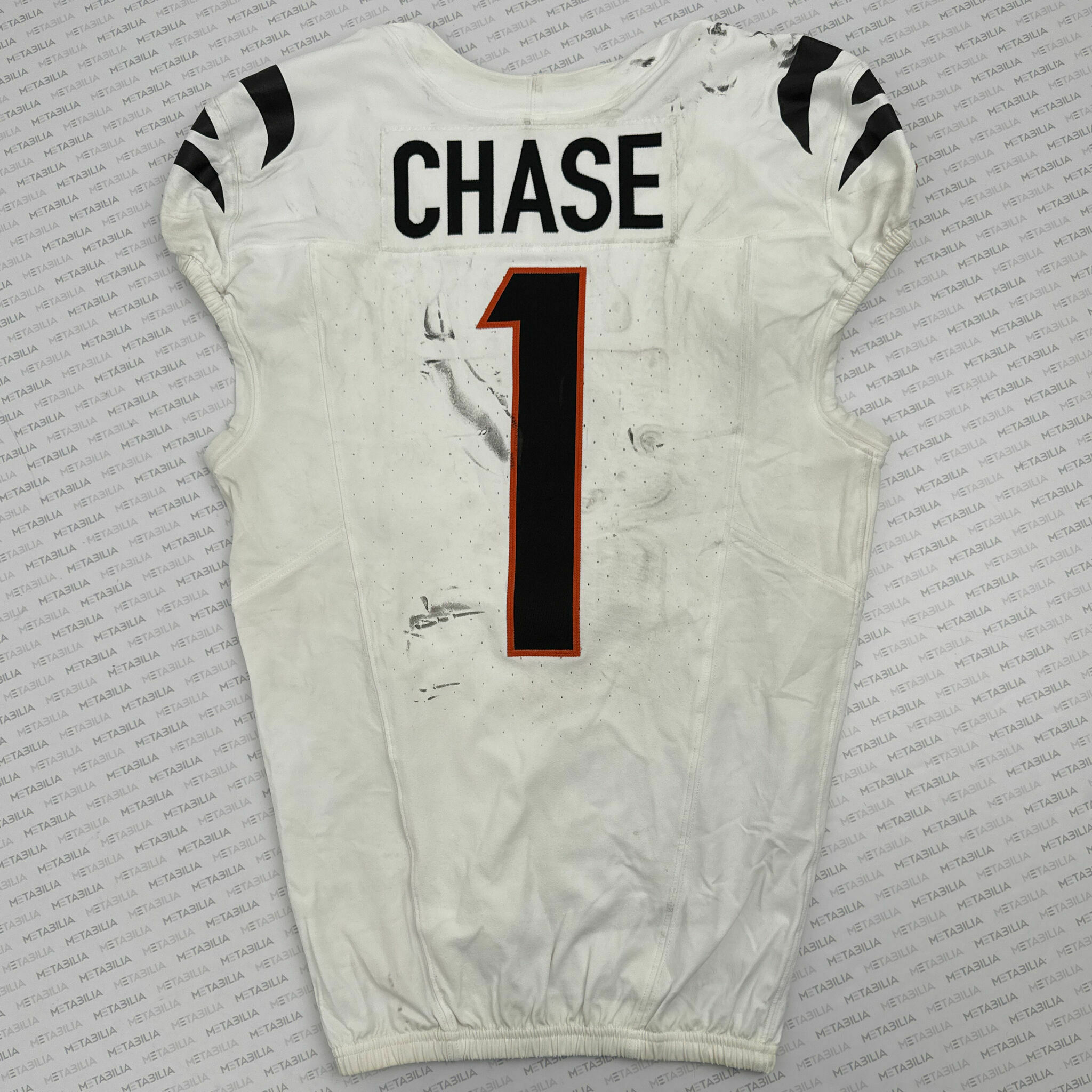 #1 Chase Game-Worn Jersey vs Vikings