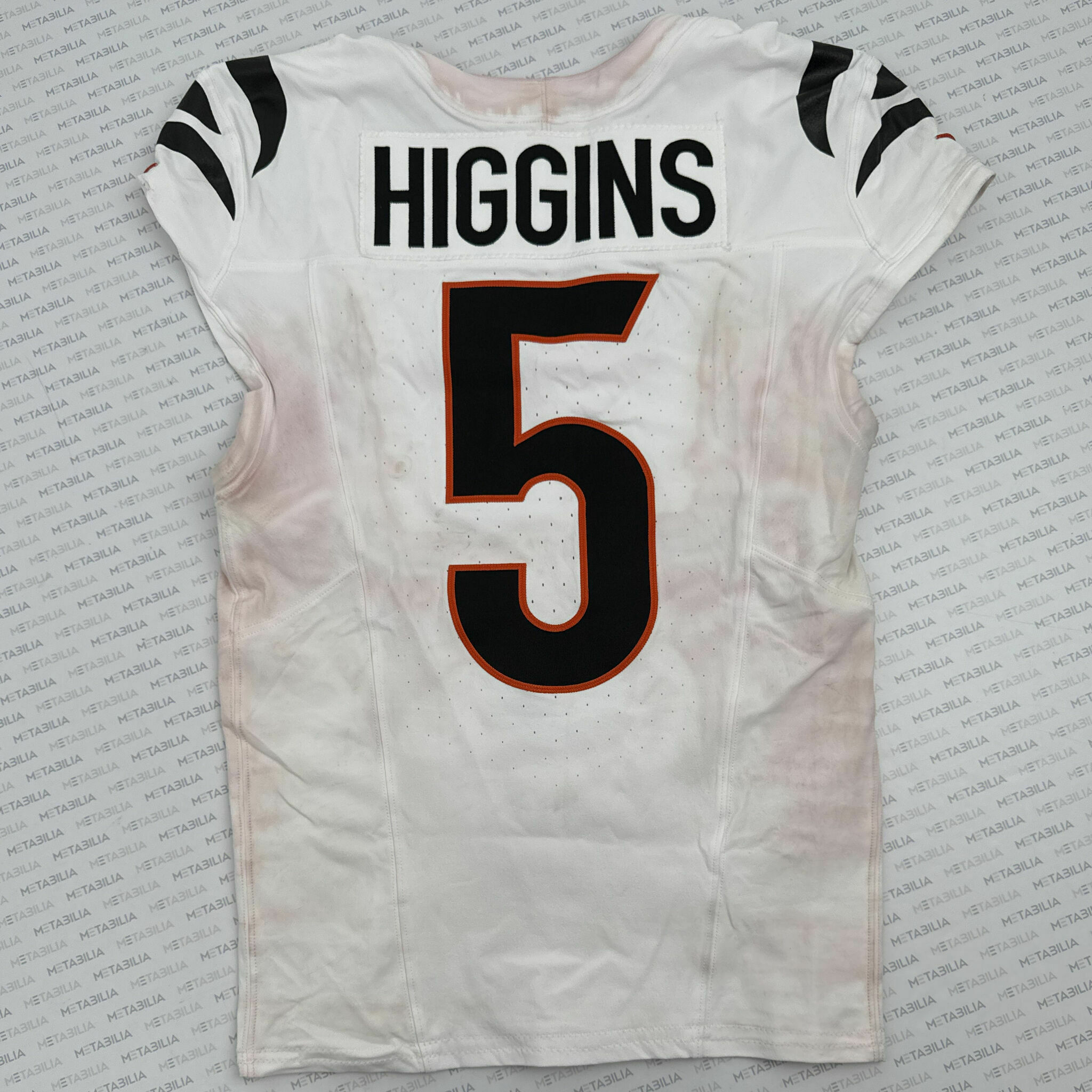 #5 Tee Higgins Game-Worn Jersey vs Vikings