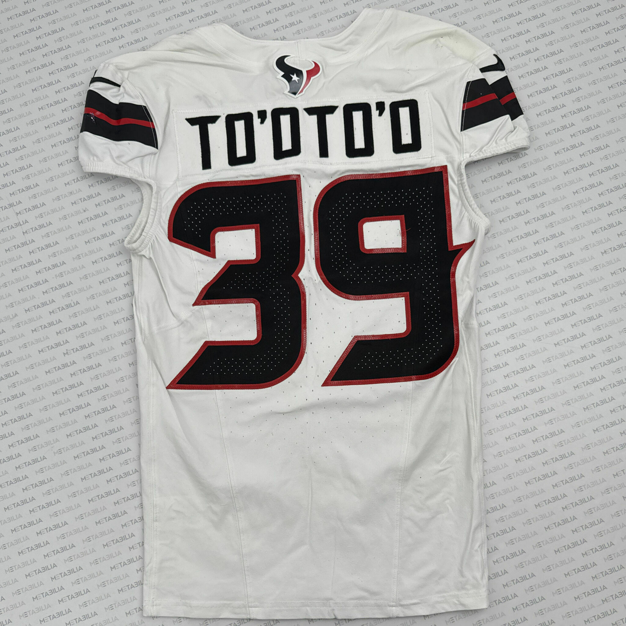 #39 Henry To'oto'o Game-Worn Jersey vs JAX