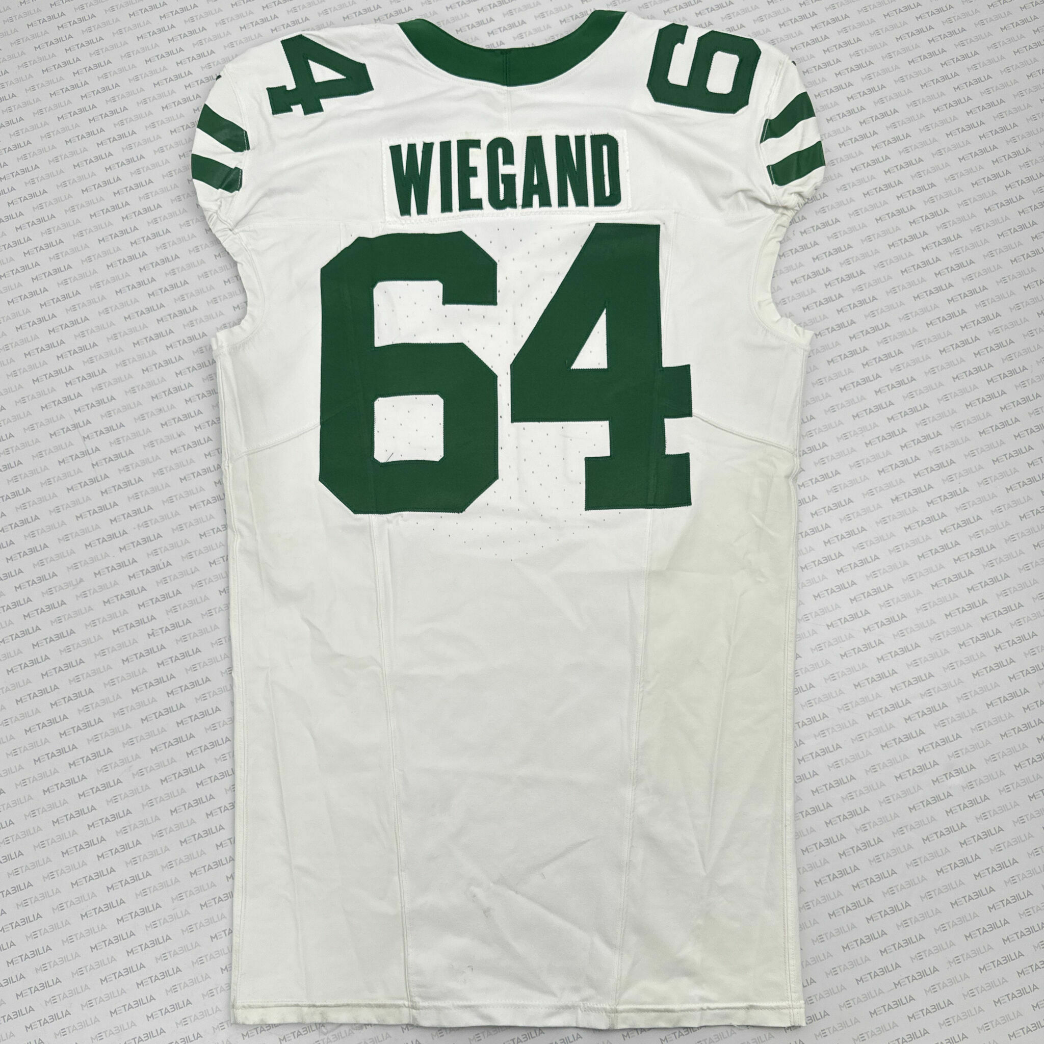 #64 Leander Wiegand Preseason Game-Worn Jersey